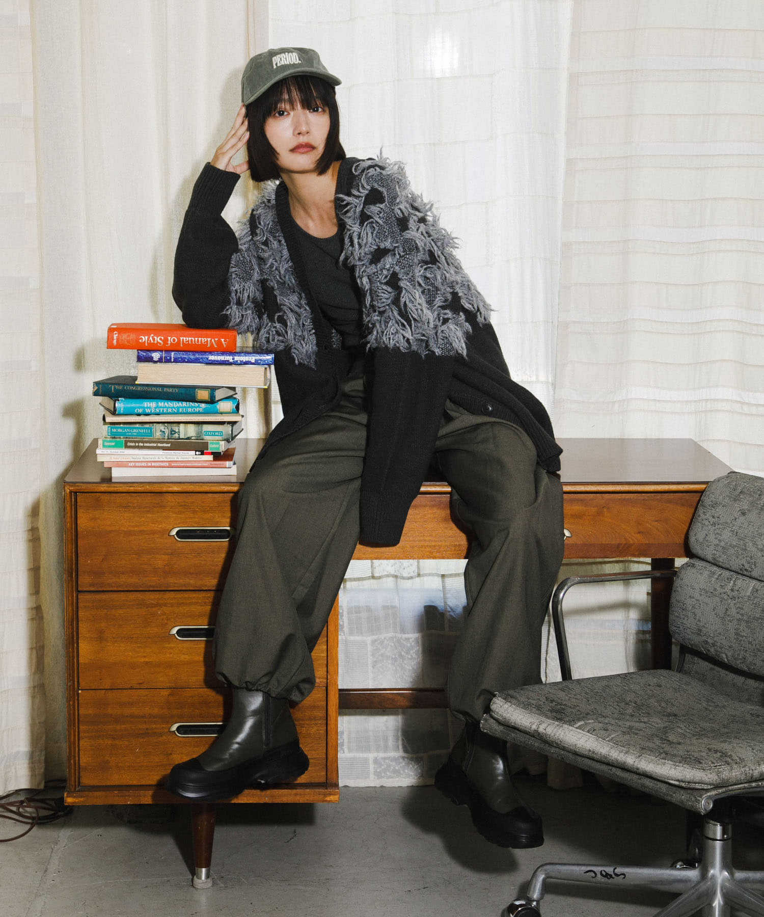 身長：168cm サイズ：one