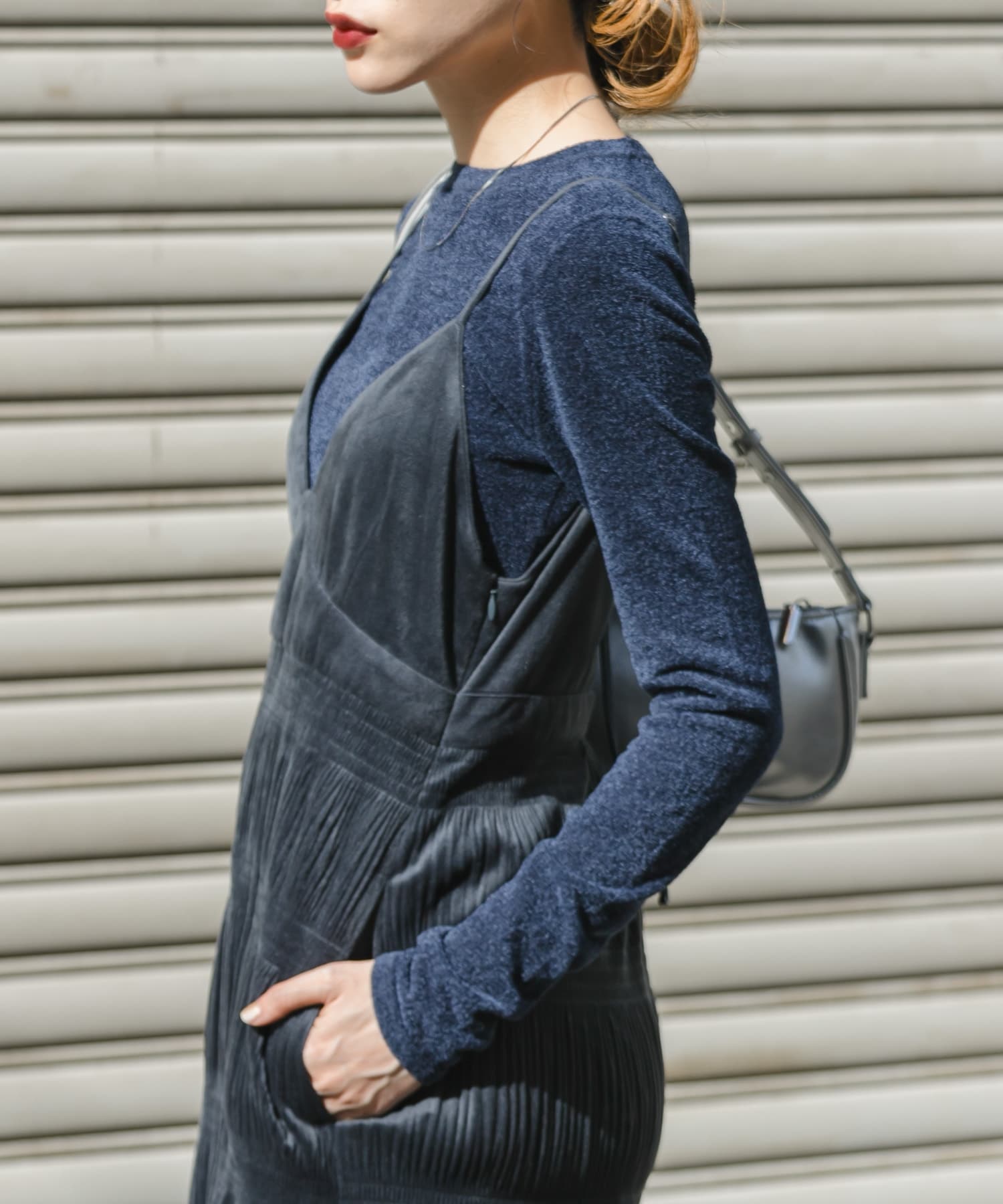 身長：160cm サイズ：one