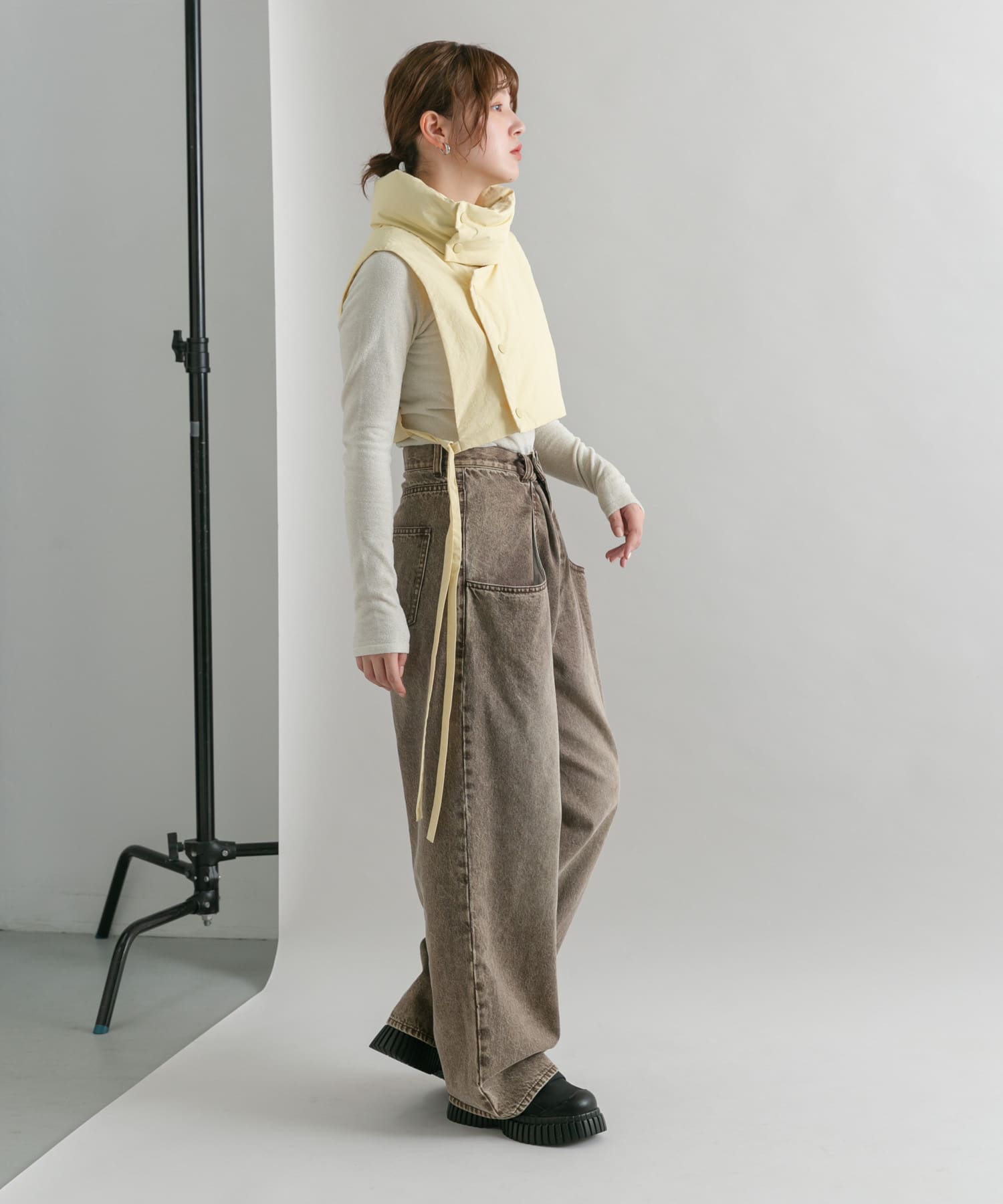 身長：160cm サイズ：one