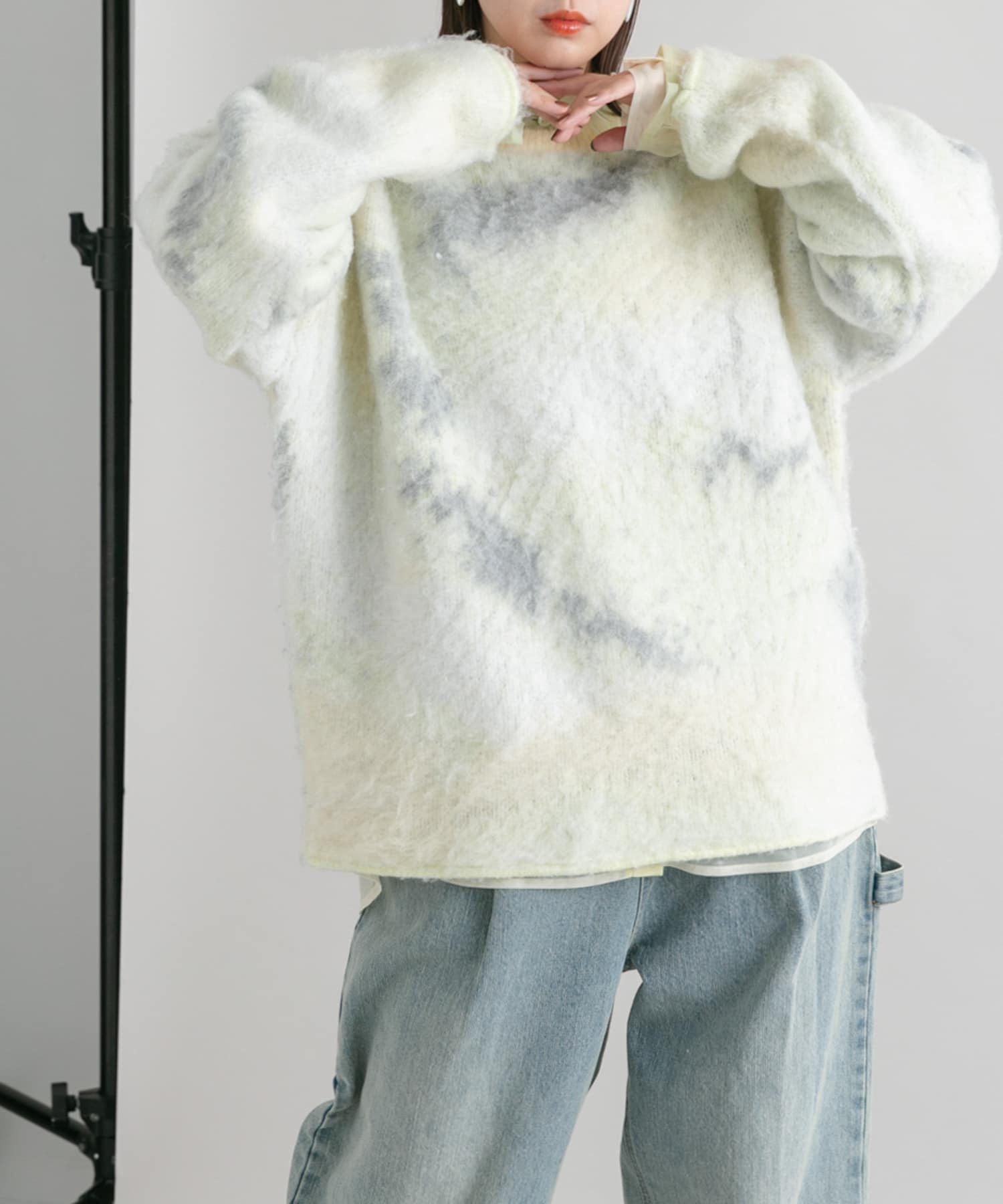 身長：160cm サイズ：one