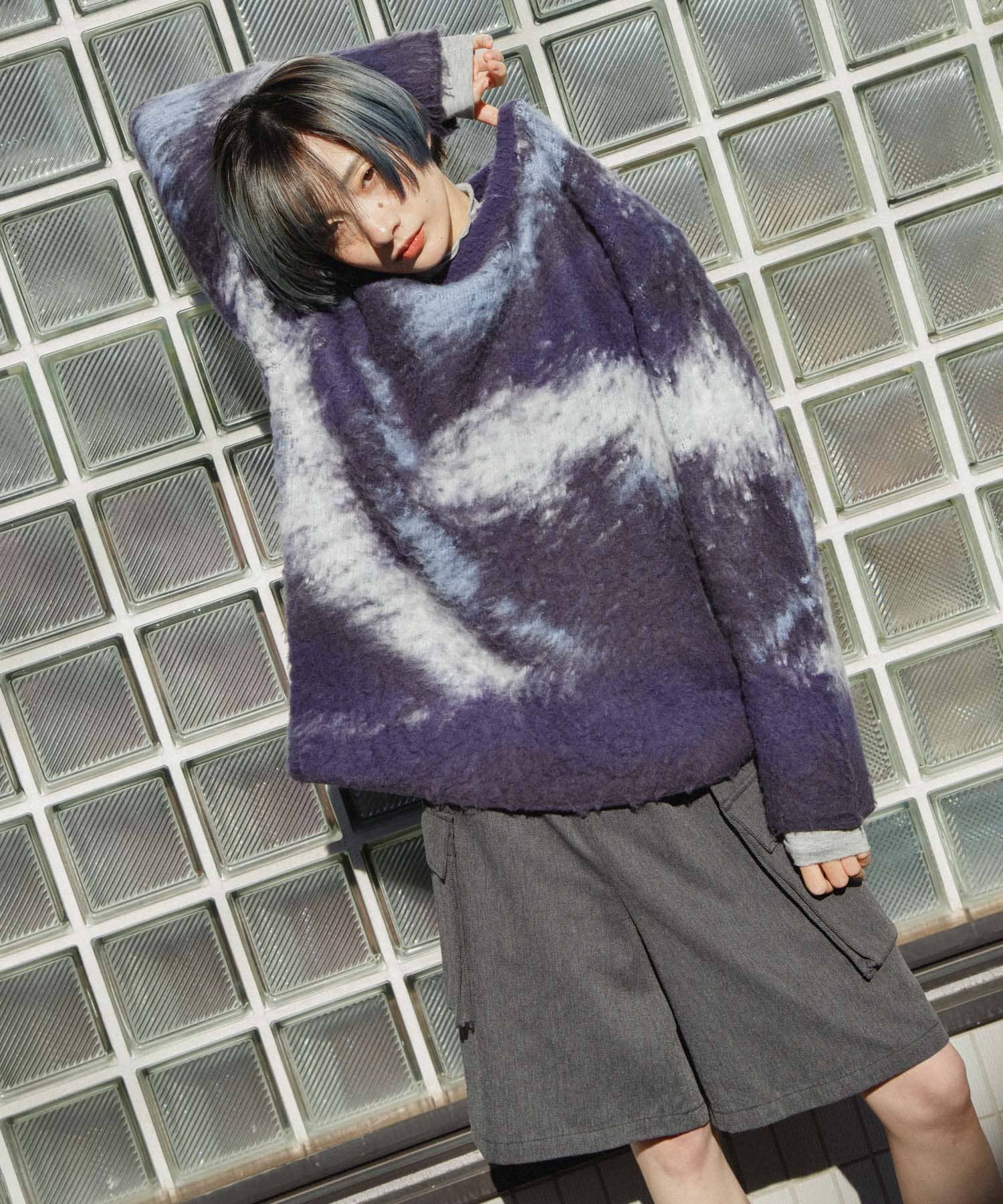 ギャラクシーシャギーニット