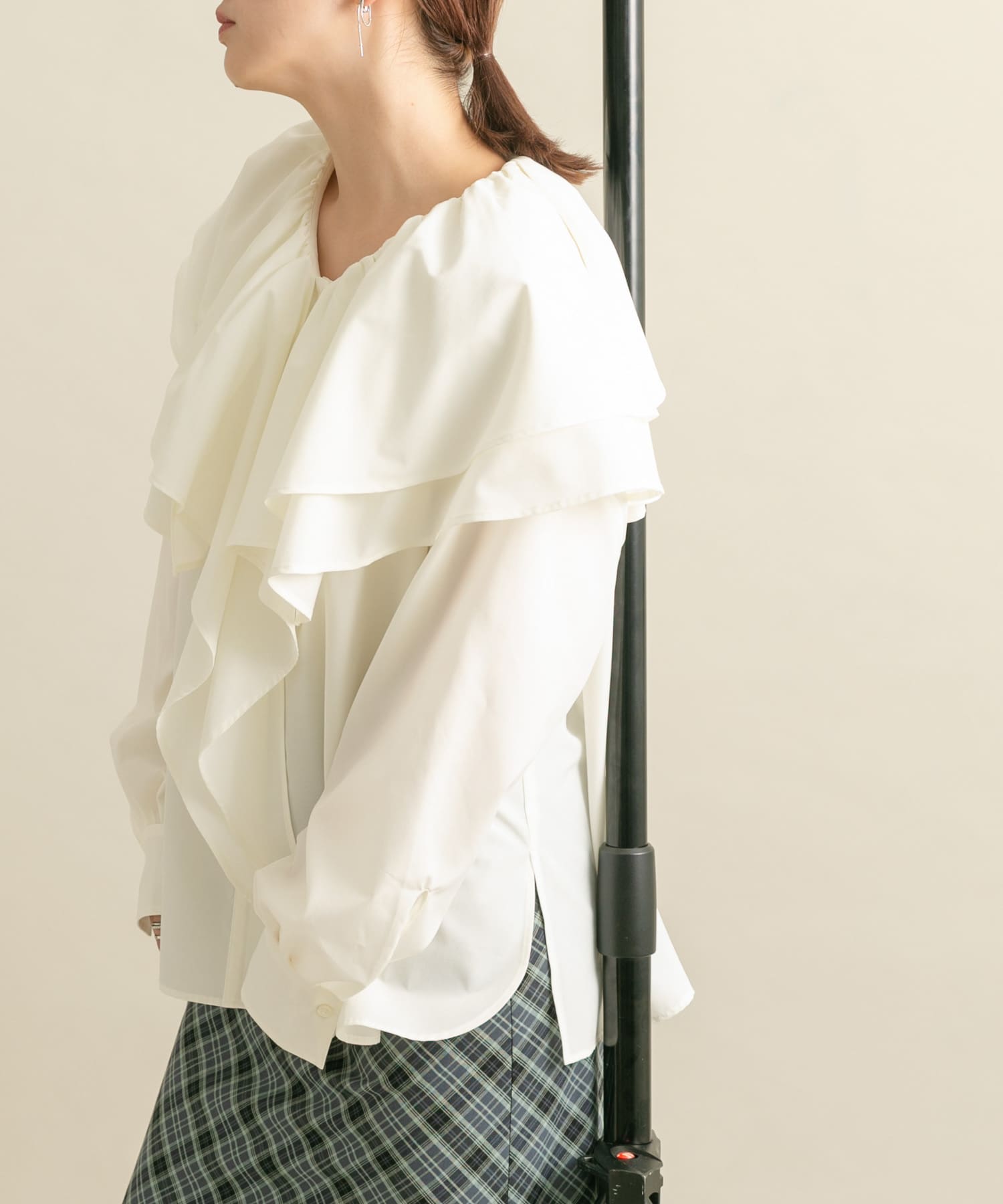 身長：160cm サイズ：one
