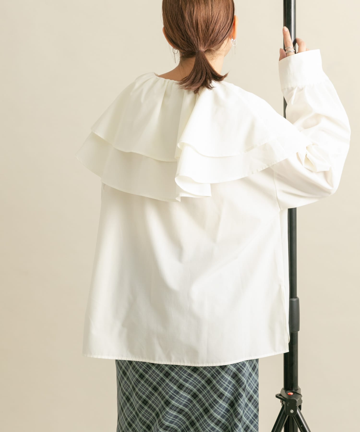 身長：160cm サイズ：one