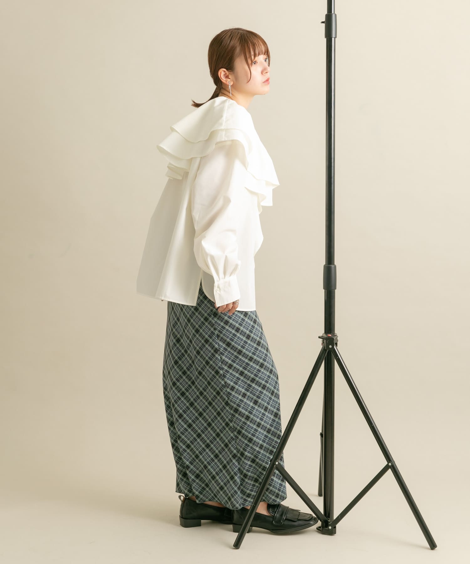 身長：160cm サイズ：one