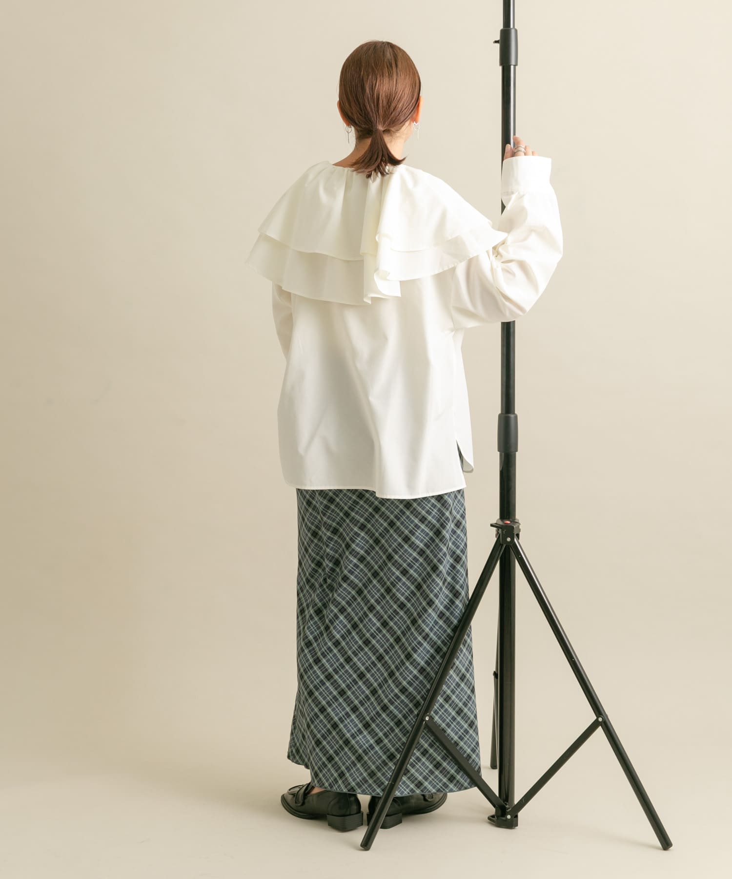 身長：160cm サイズ：one
