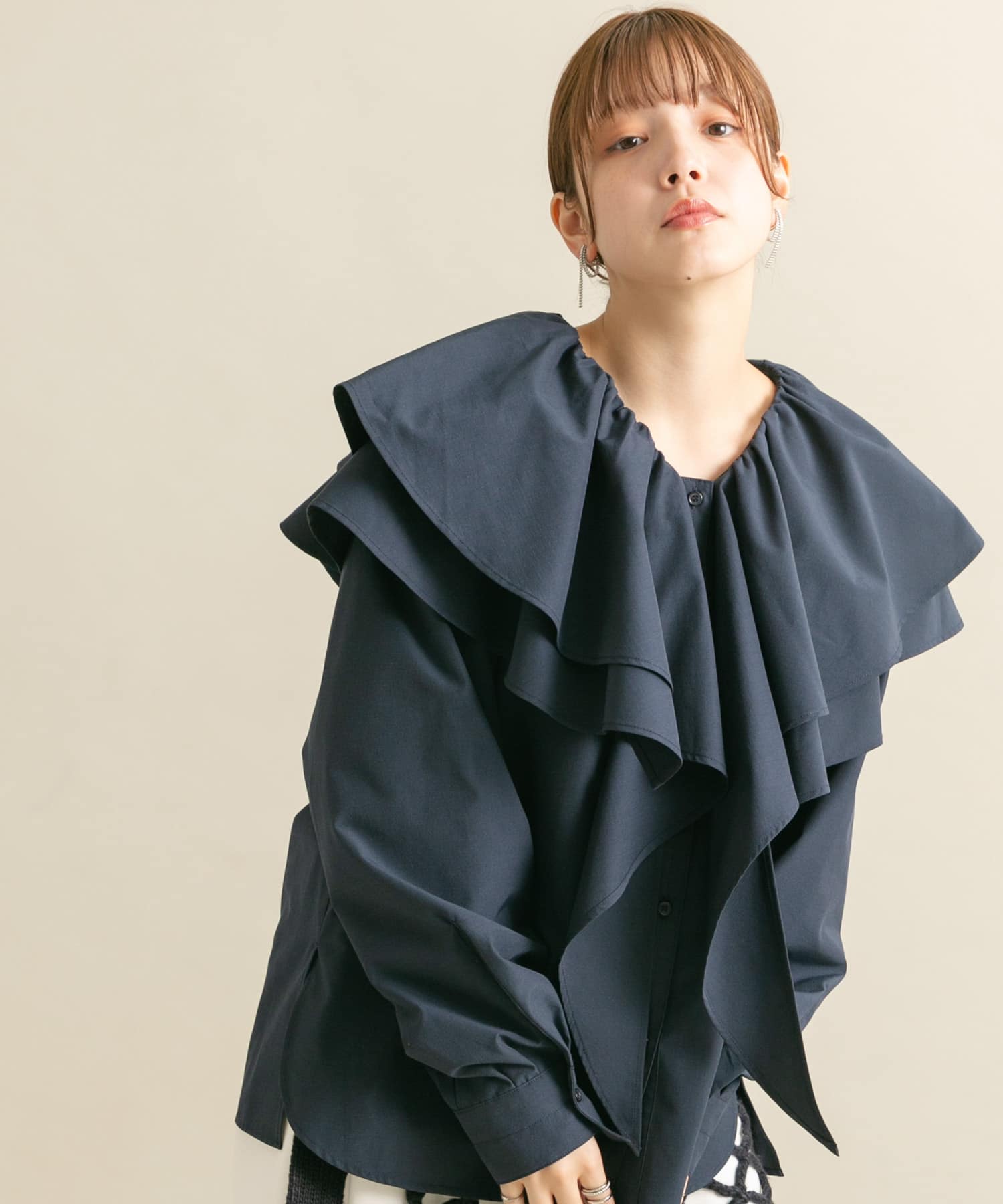 身長：160cm サイズ：one