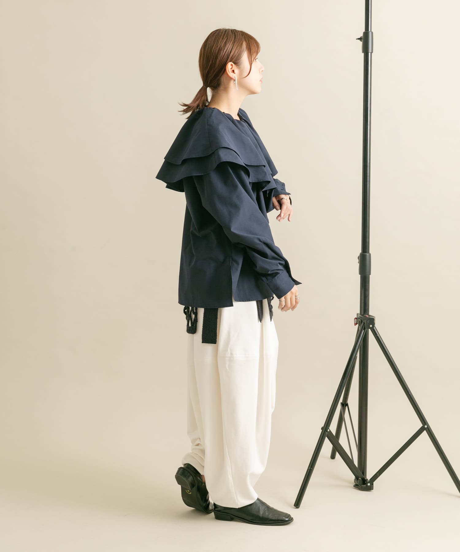身長：160cm サイズ：one