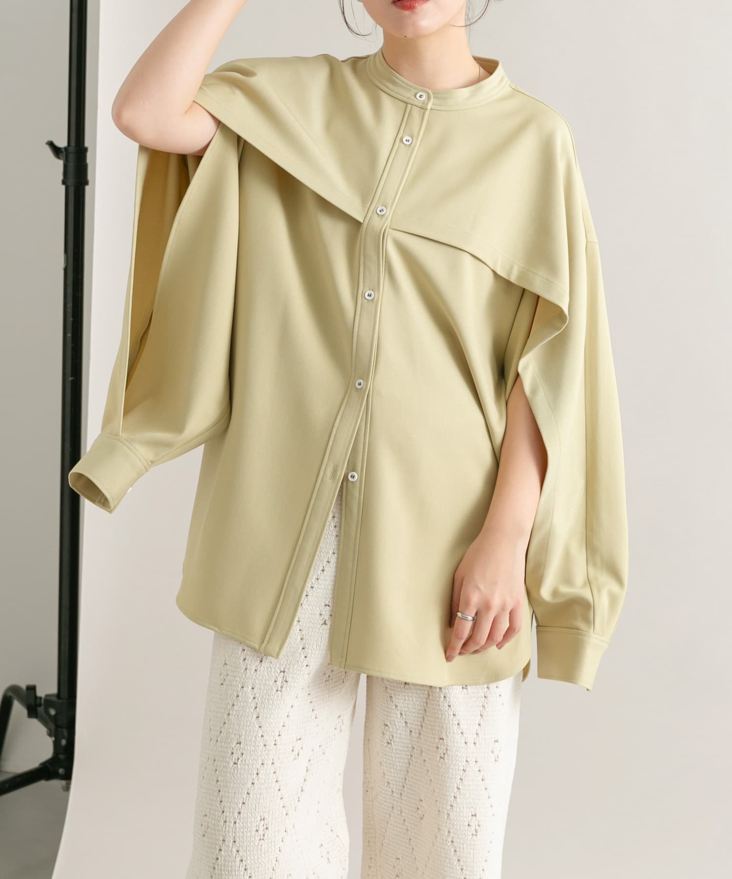 身長：160cm サイズ：one