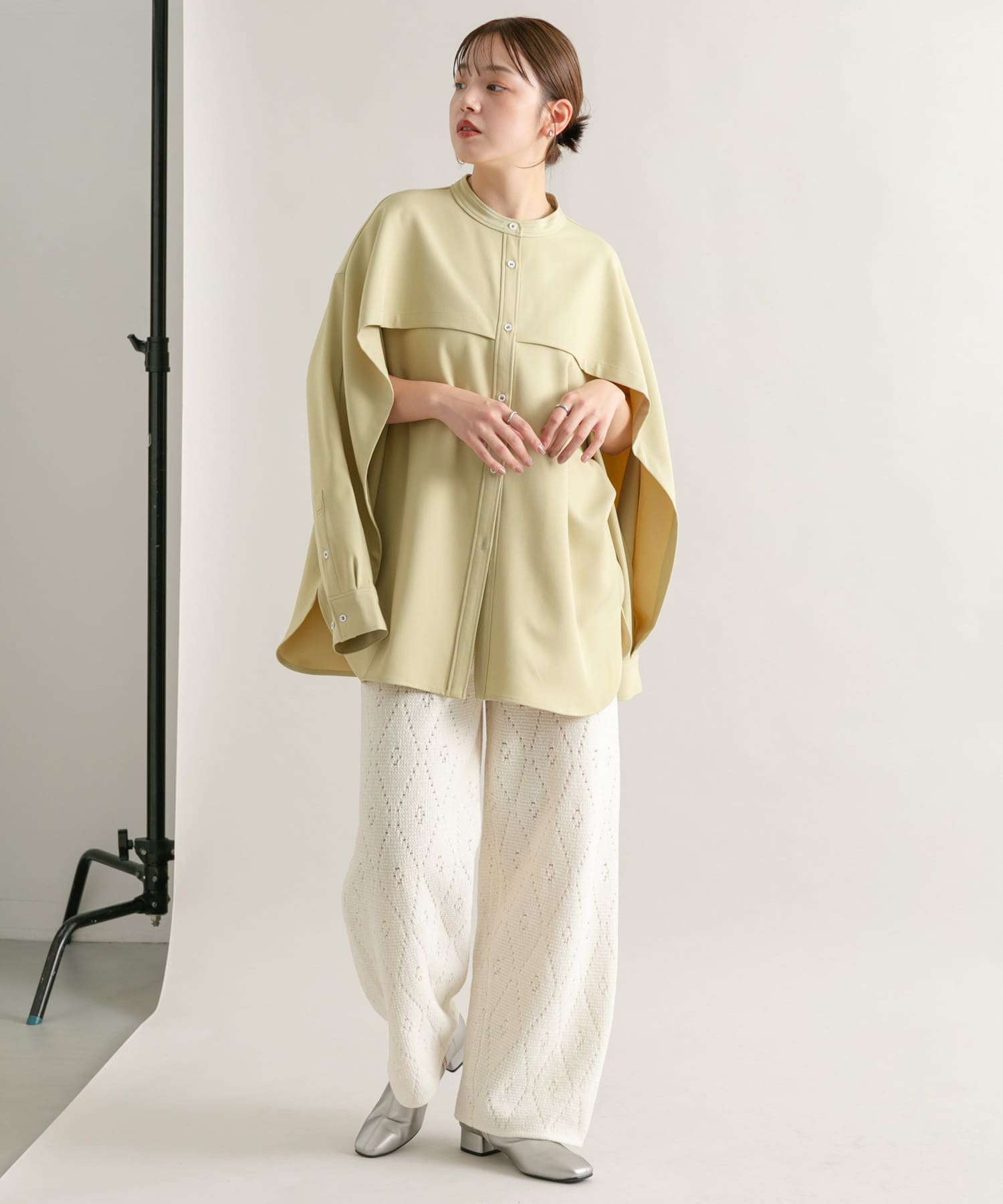 身長：160cm サイズ：one