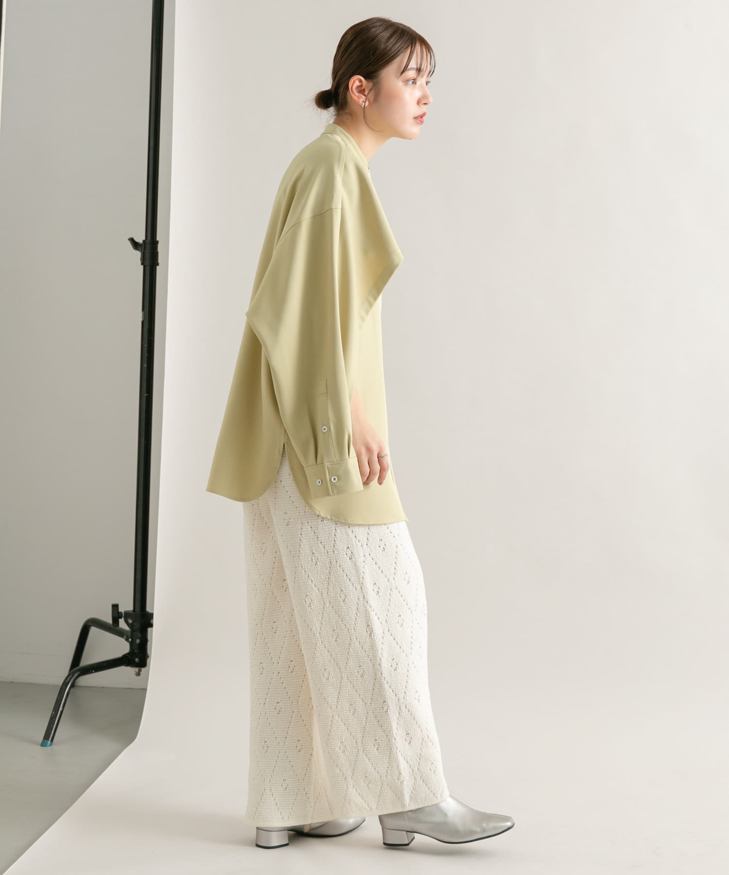 身長：160cm サイズ：one