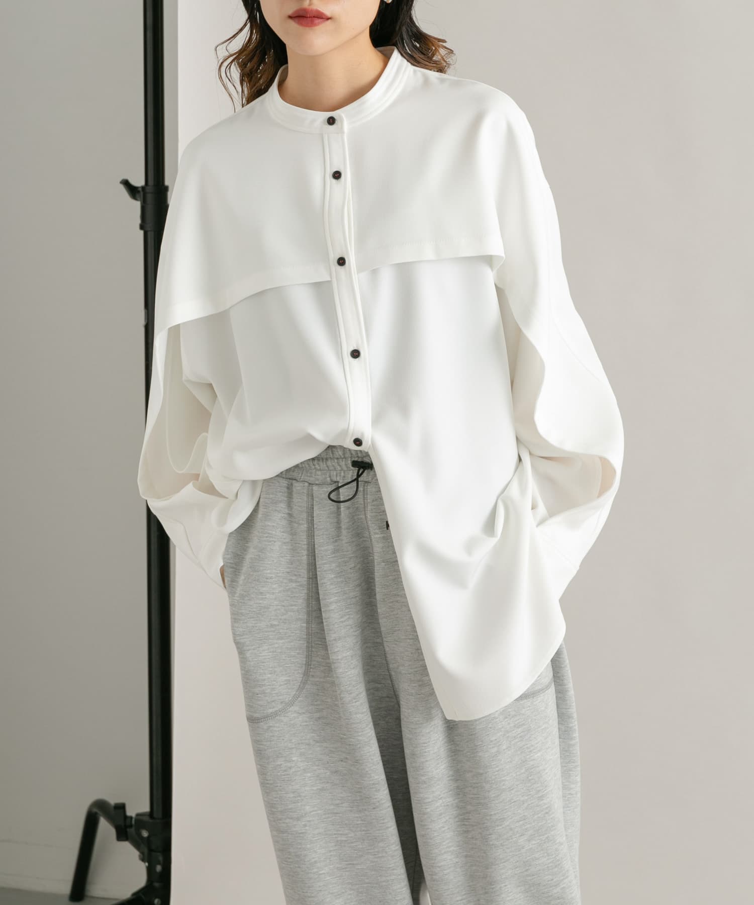 身長：160cm サイズ：one