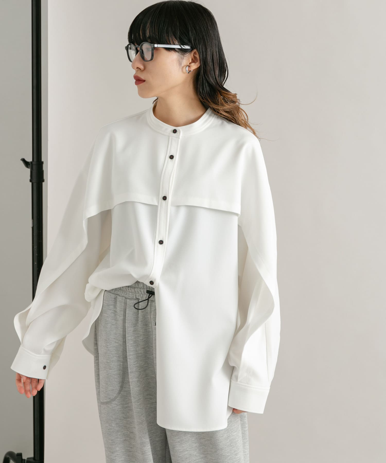 身長：160cm サイズ：one