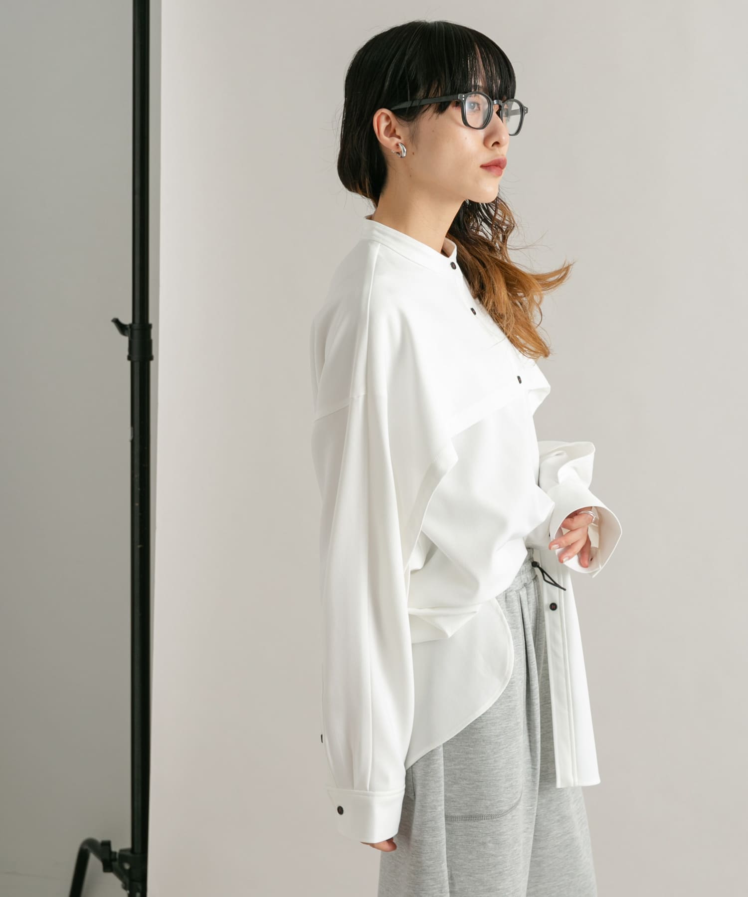 身長：160cm サイズ：one