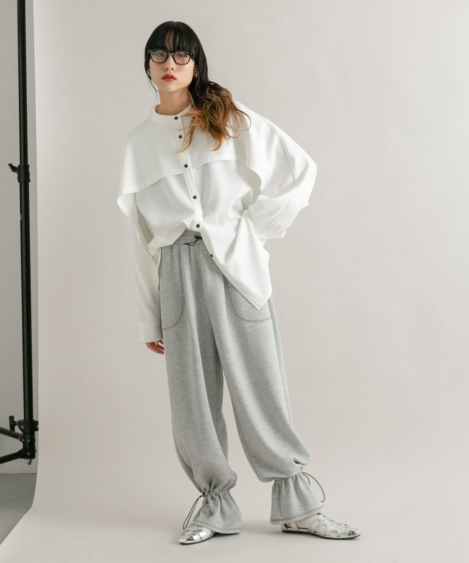 身長：160cm サイズ：one