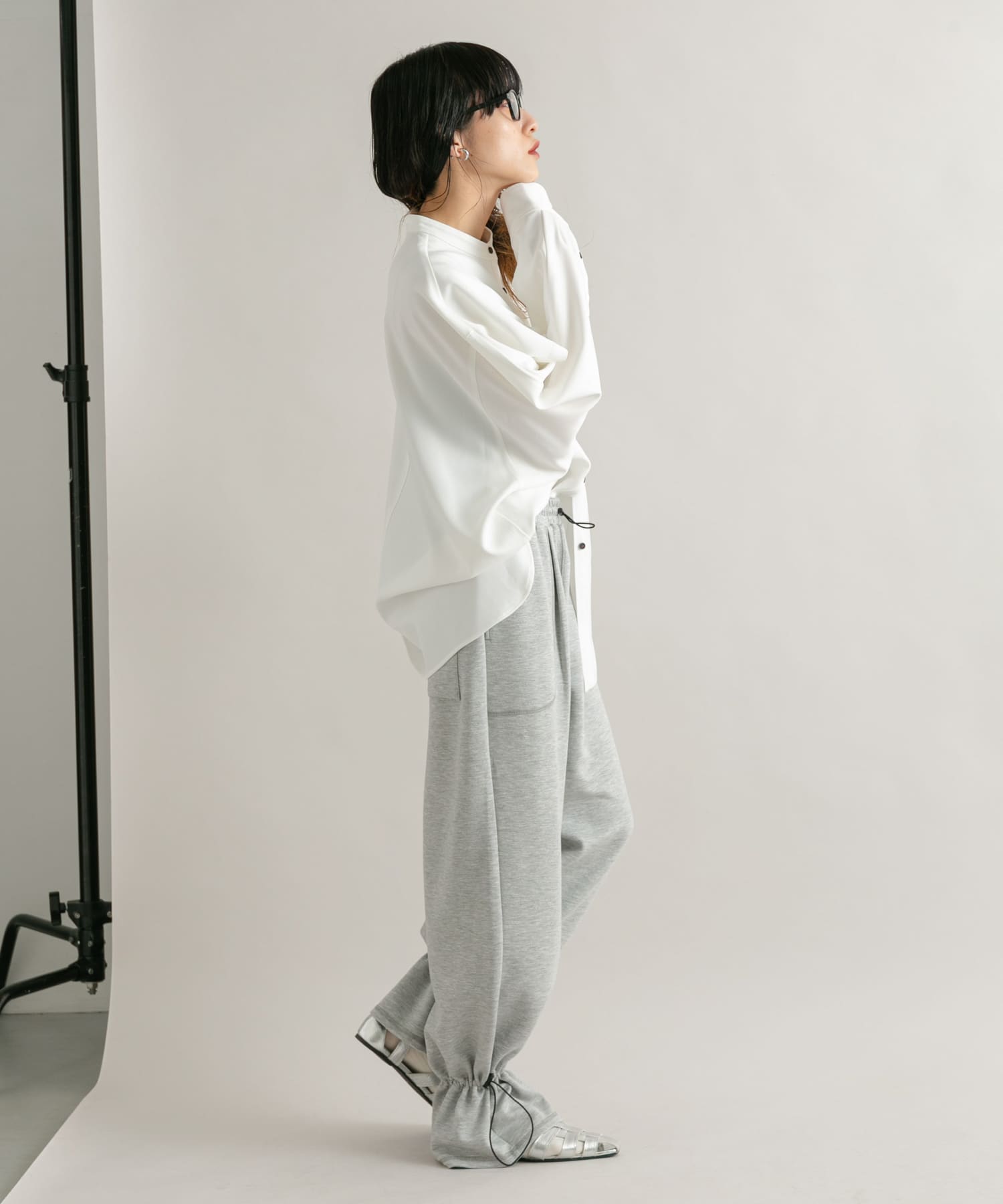 身長：160cm サイズ：one