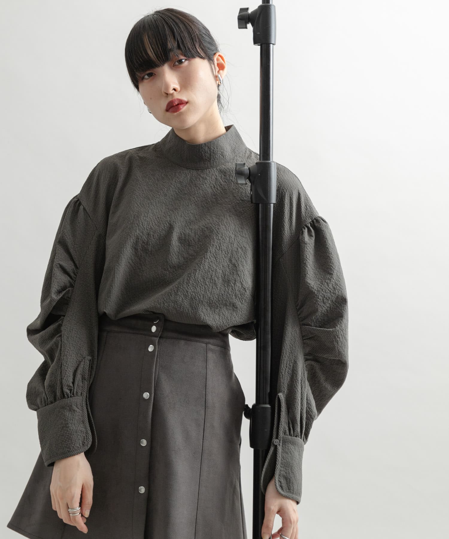 身長：160cm サイズ：one