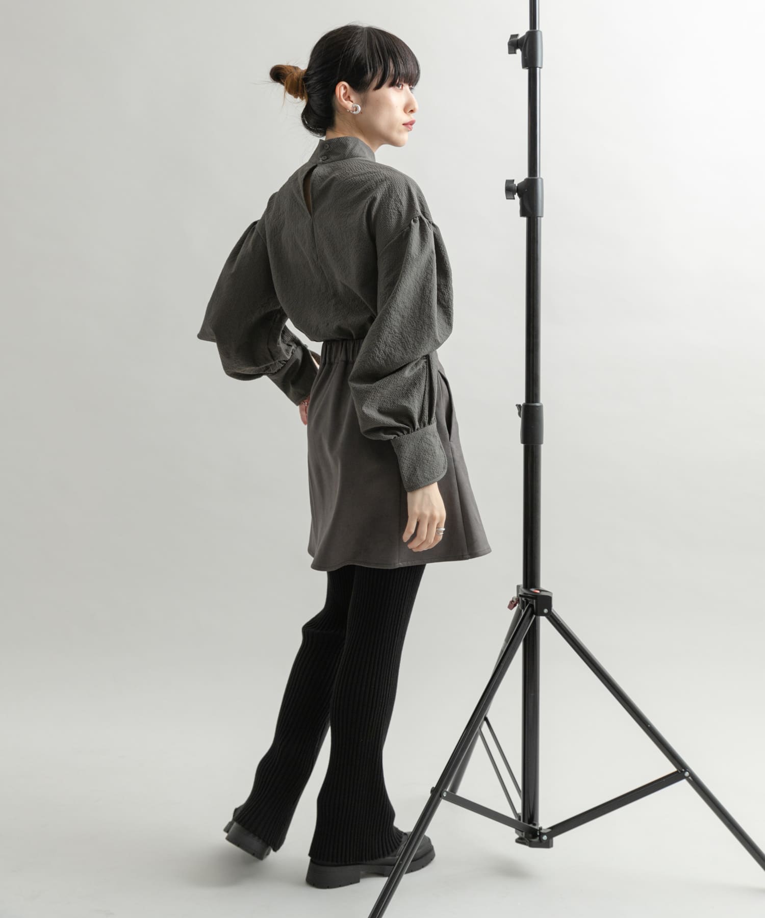 身長：160cm サイズ：one