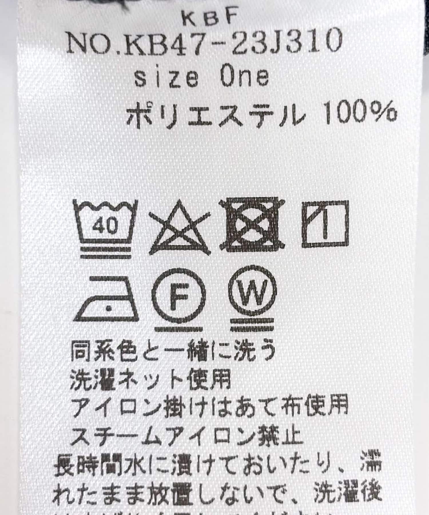 ボリュースリーブハイネックブラウス CHARCOAL one