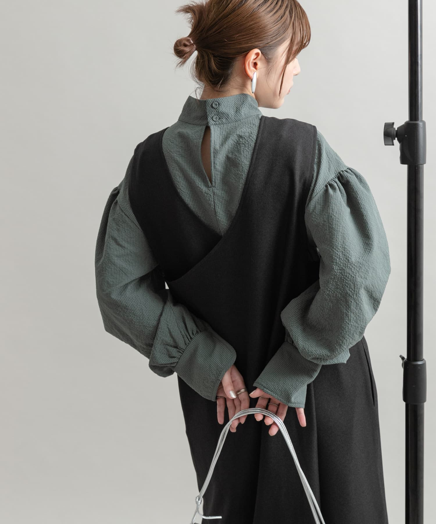 身長：160cm サイズ：one