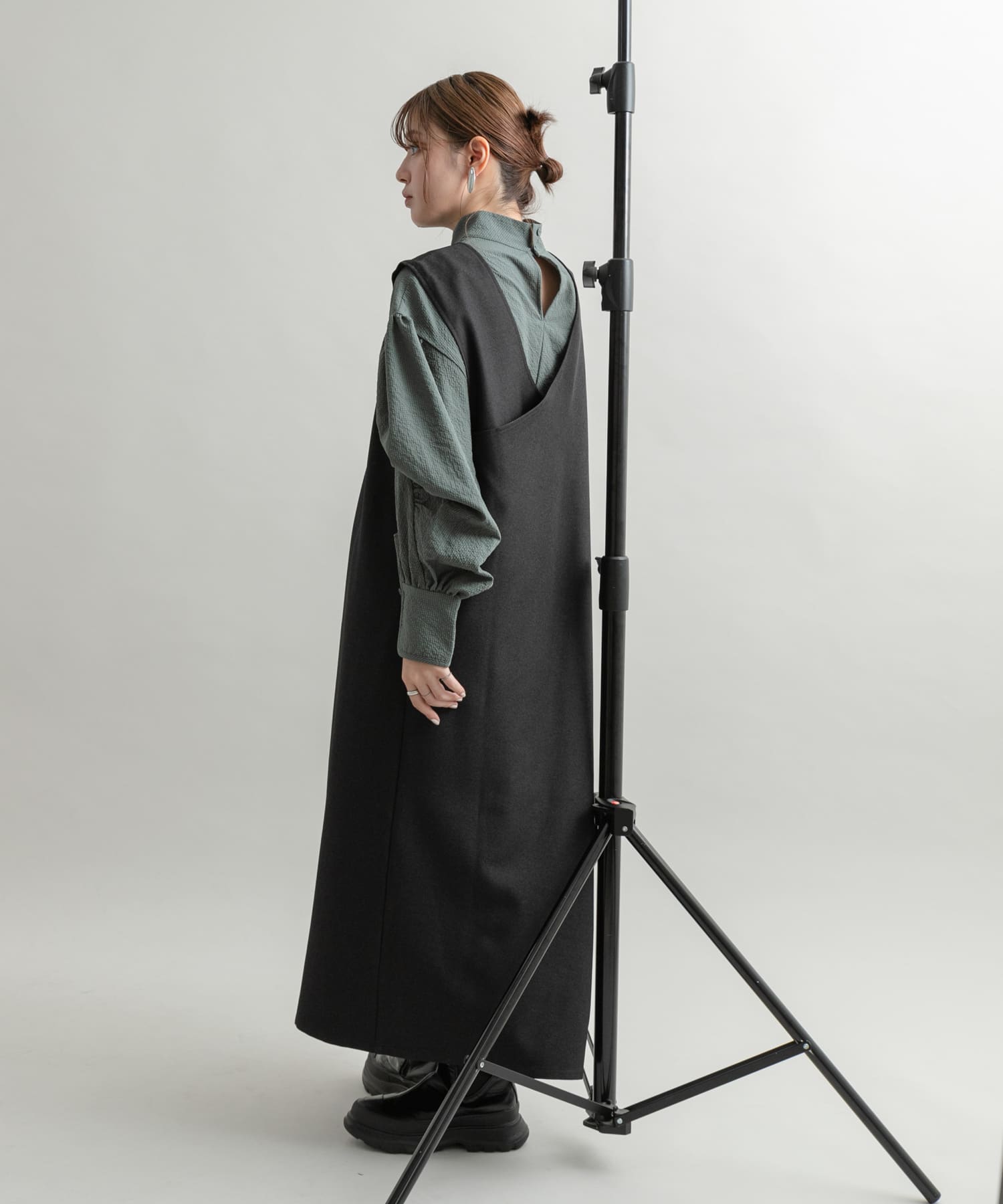 身長：160cm サイズ：one