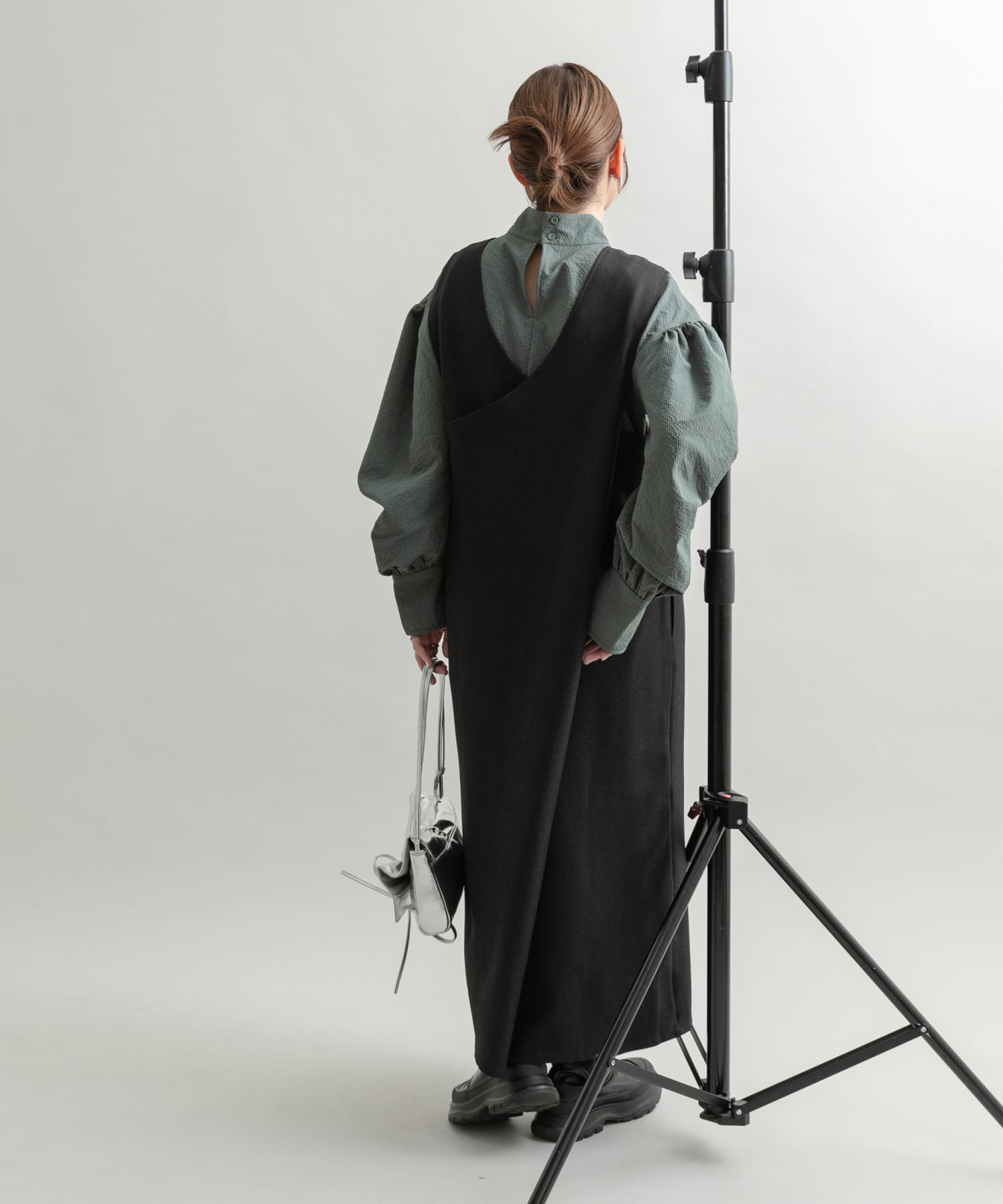 身長：160cm サイズ：one