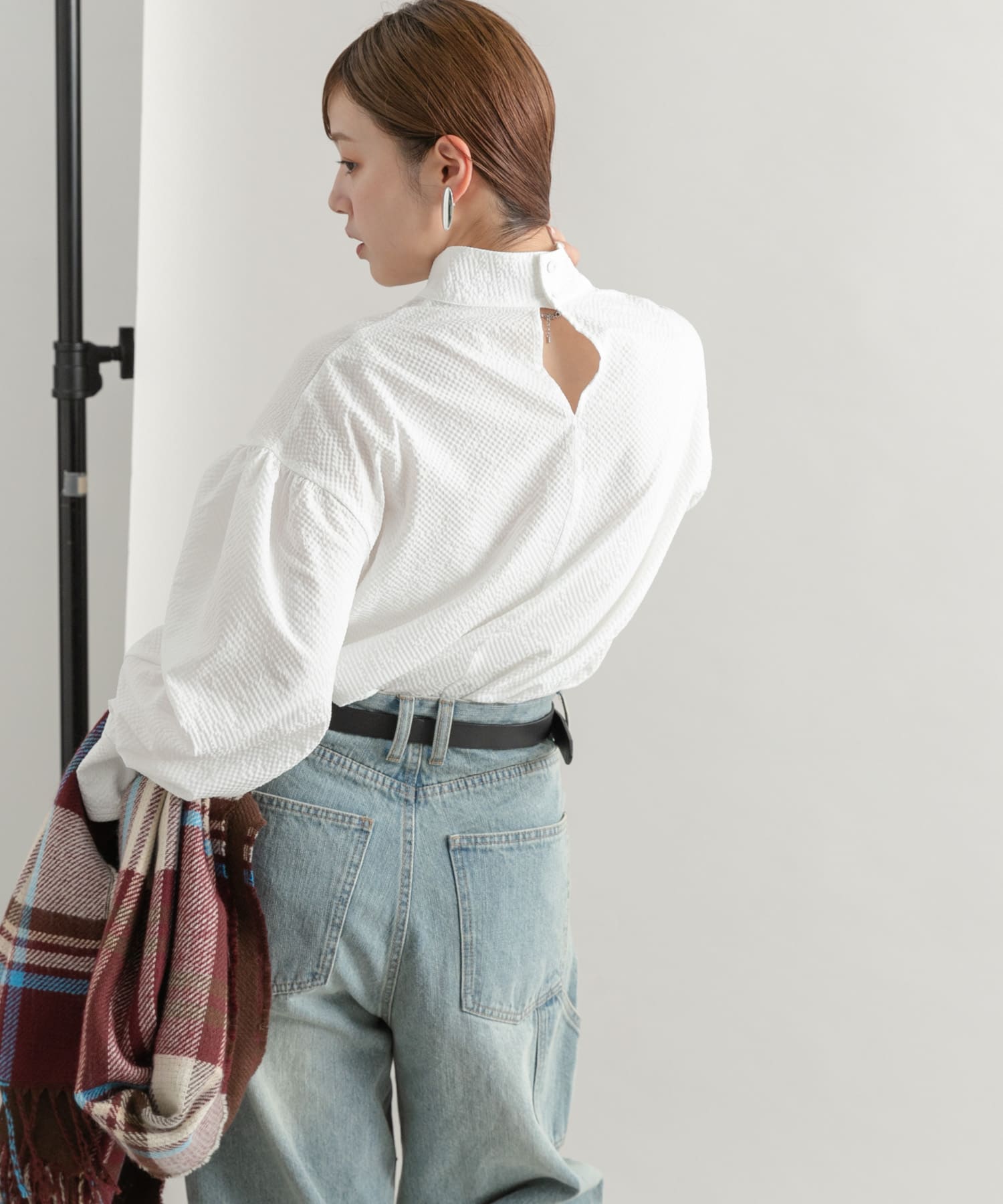身長：160cm サイズ：one