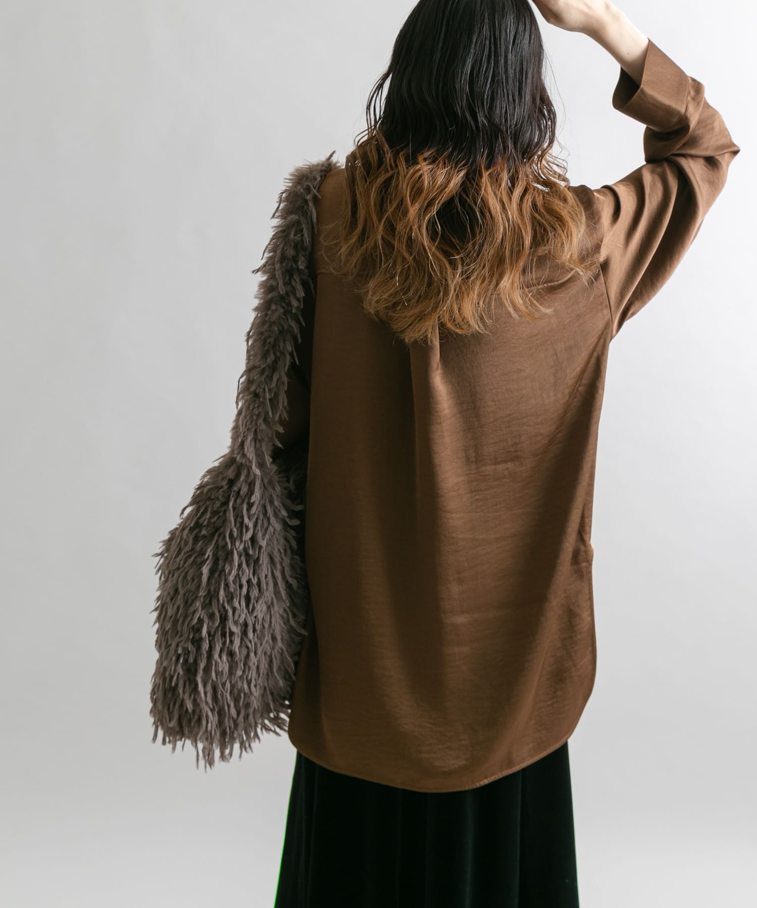 身長：160cm サイズ：one