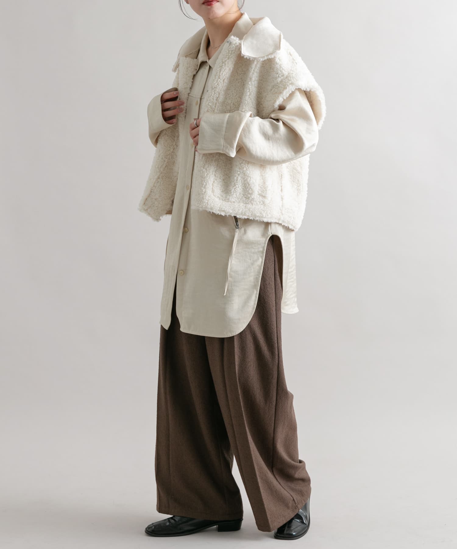 身長：160cm サイズ：one