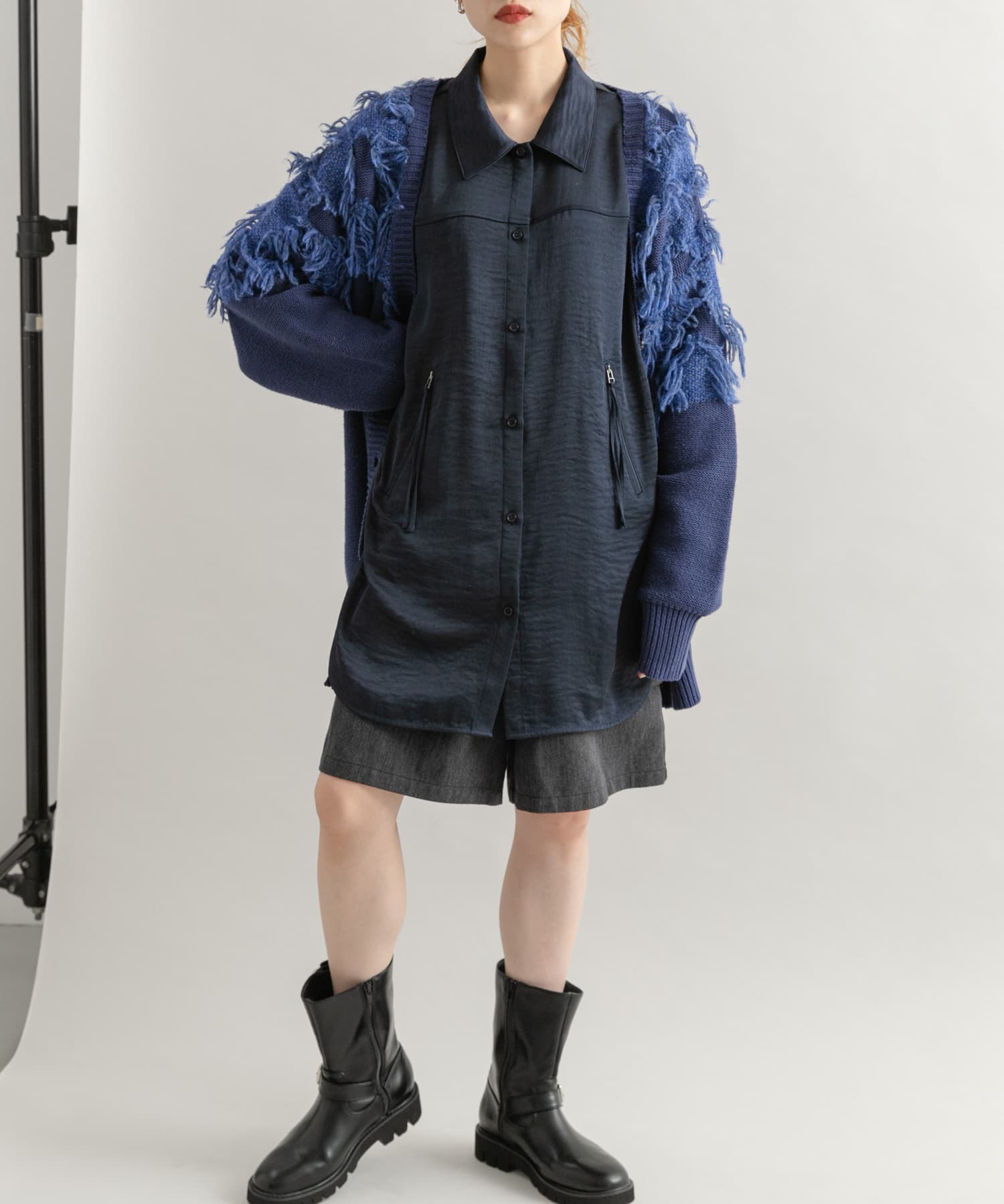 身長：160cm サイズ：one