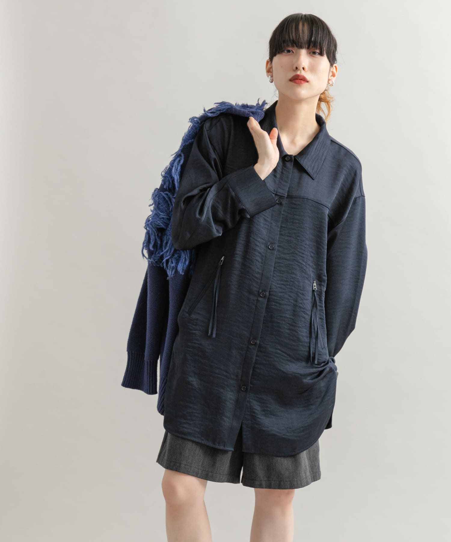 身長：160cm サイズ：one