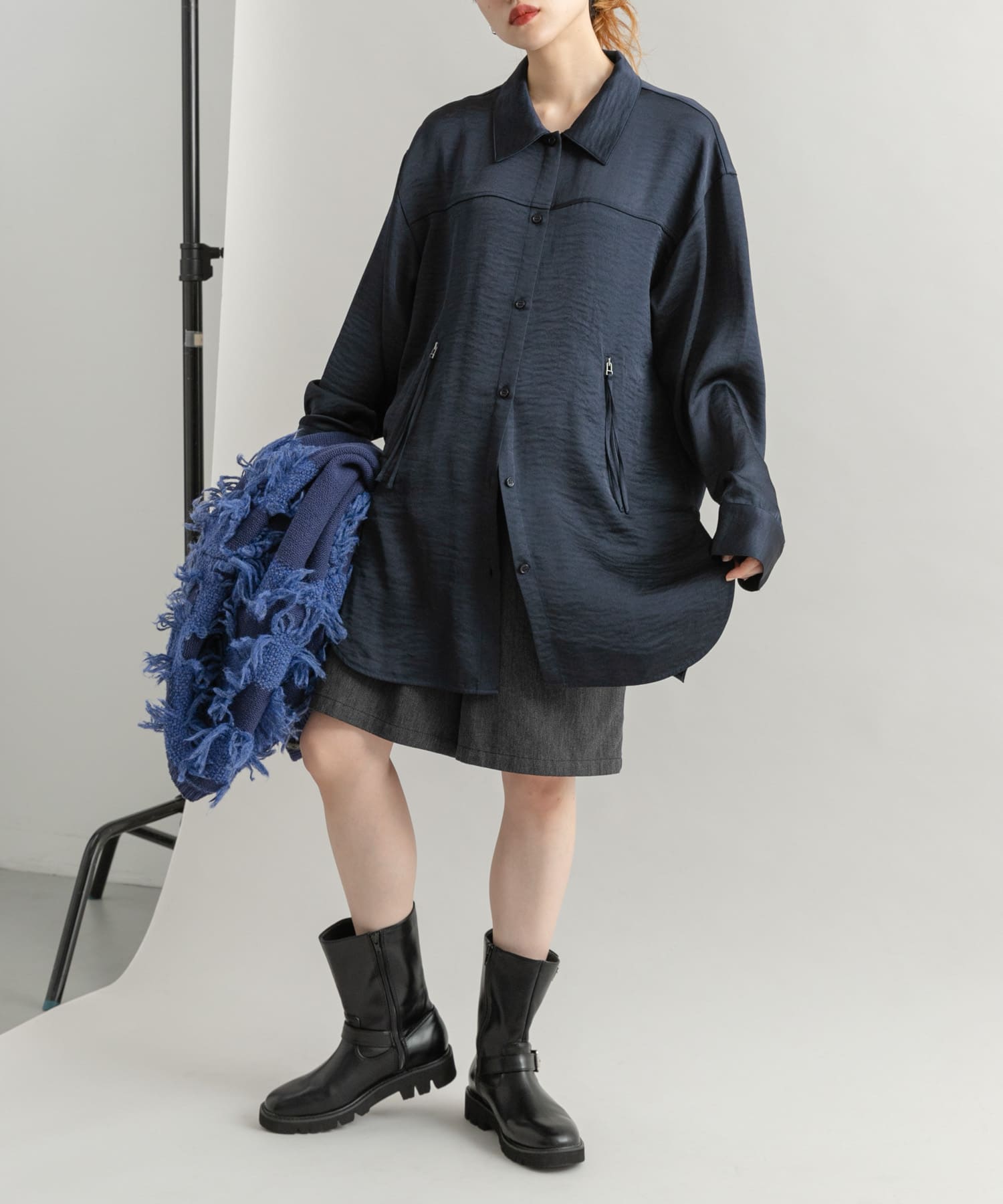 身長：160cm サイズ：one