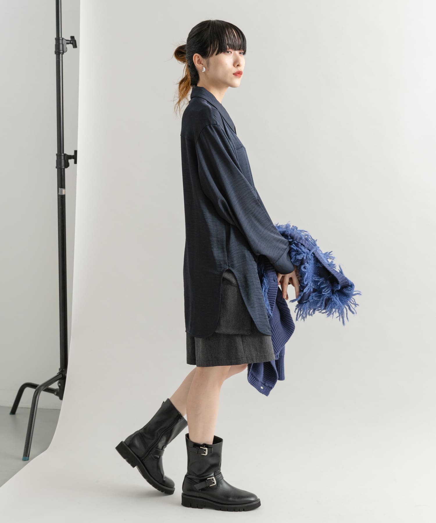 身長：160cm サイズ：one