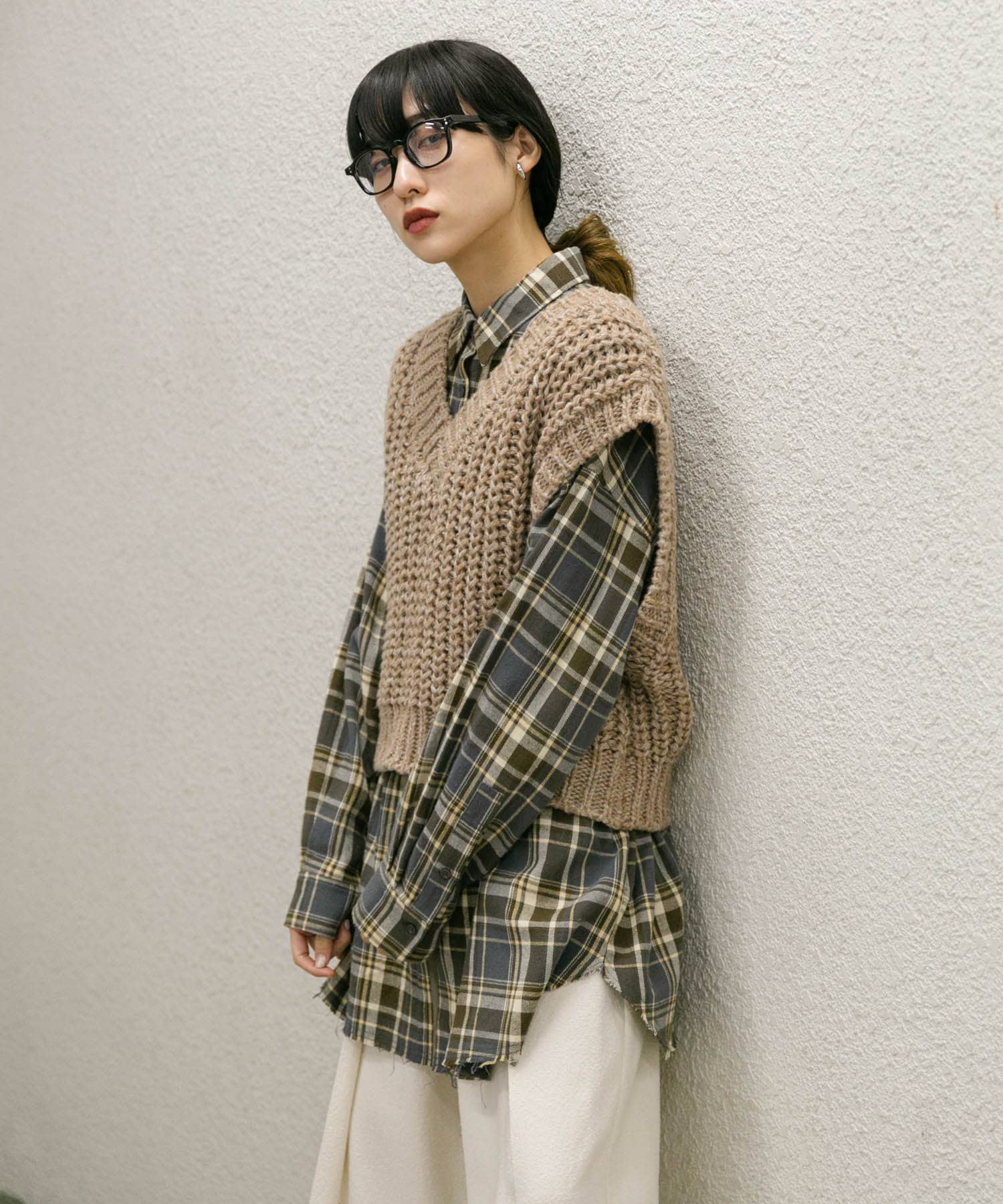 身長：160cm サイズ：one