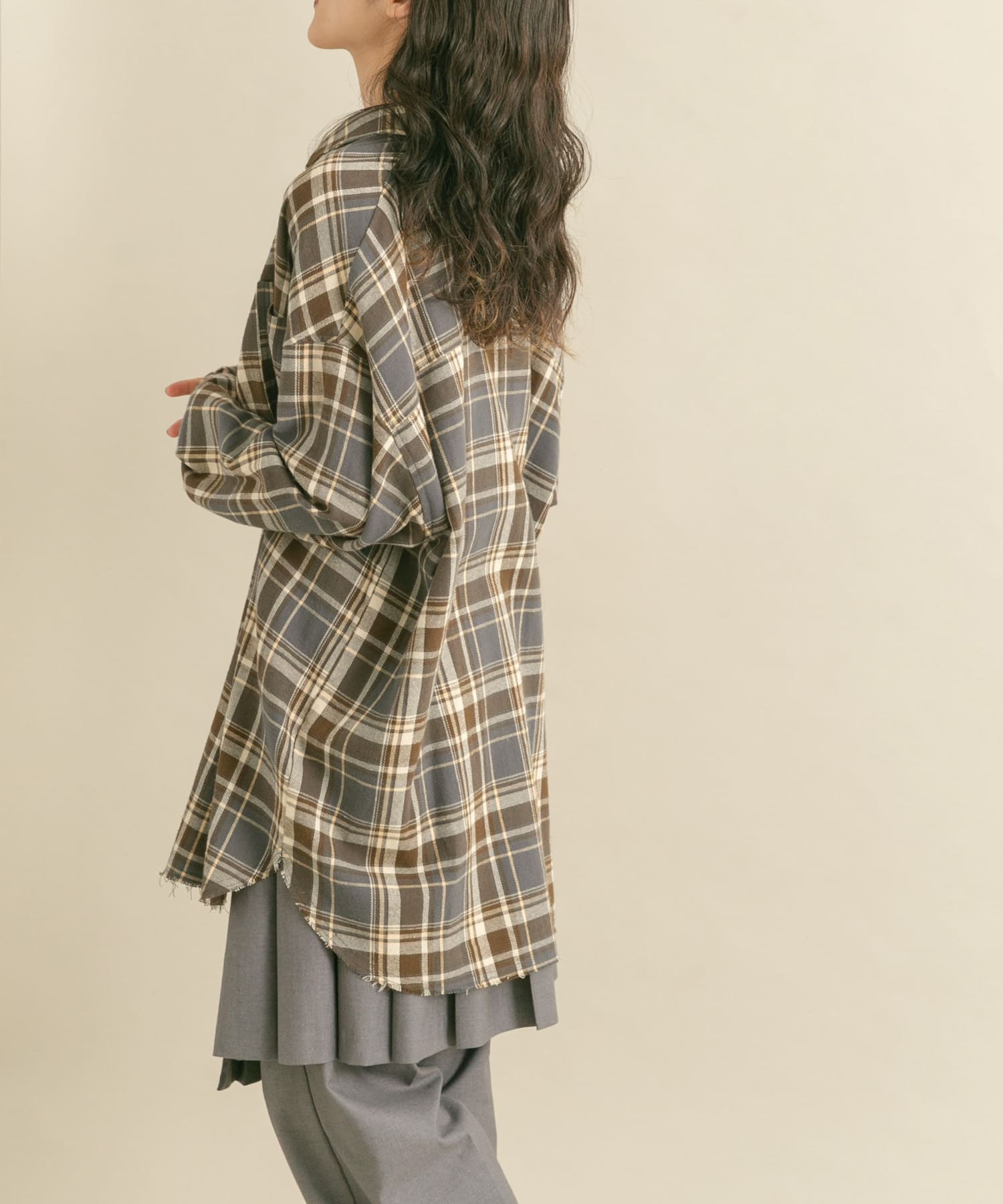 身長：160cm サイズ：one