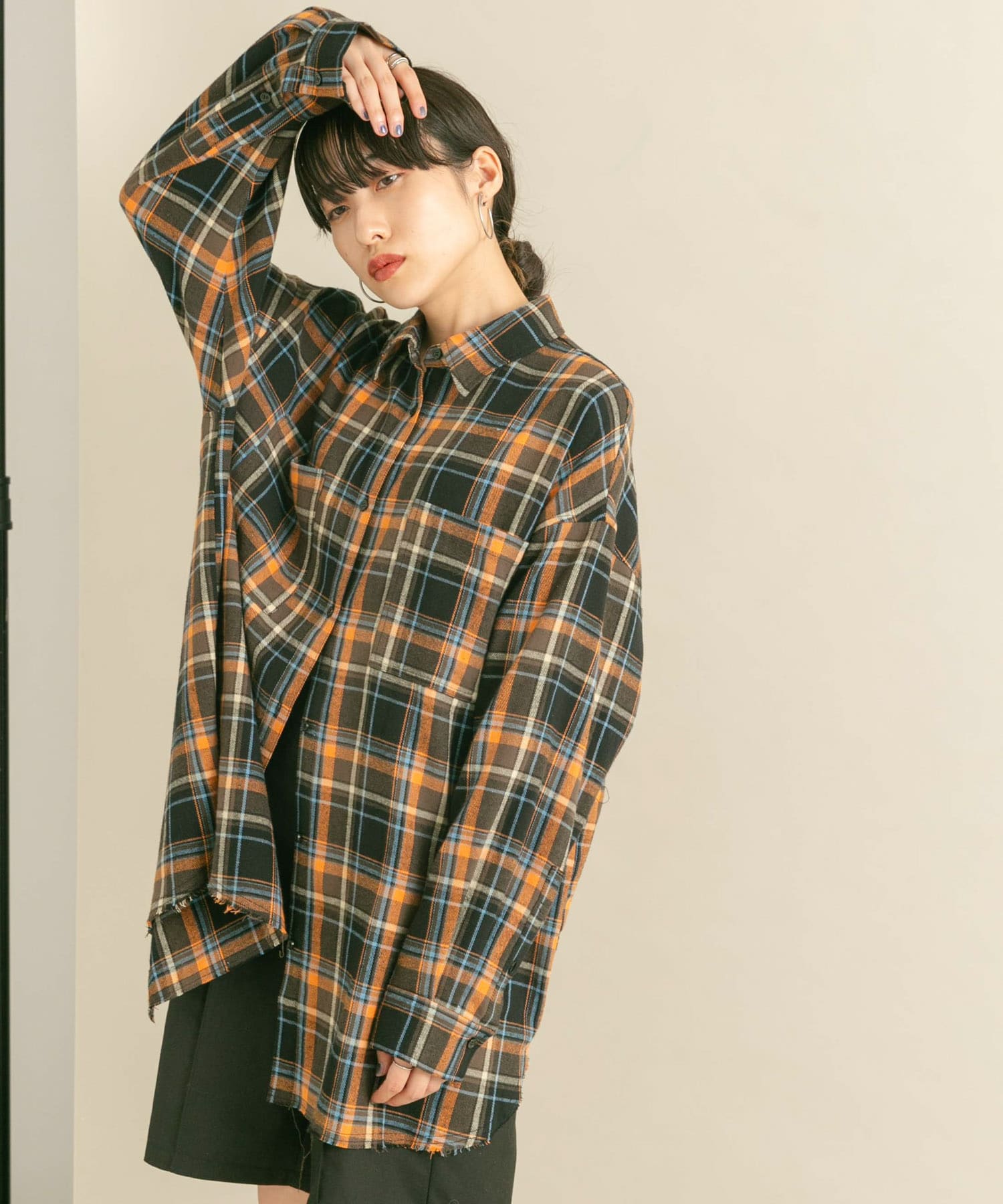 身長：160cm サイズ：one