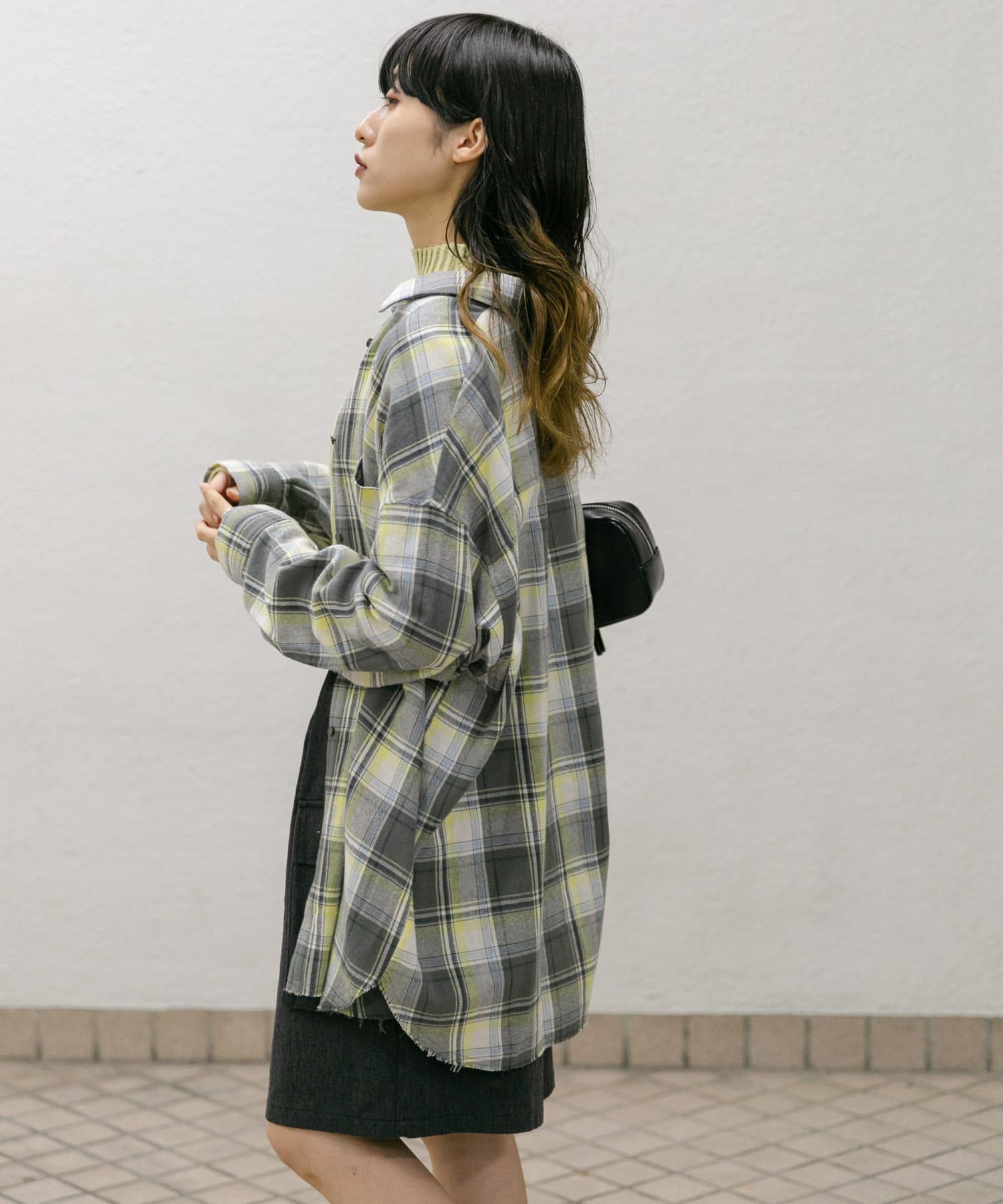 身長：160cm サイズ：one