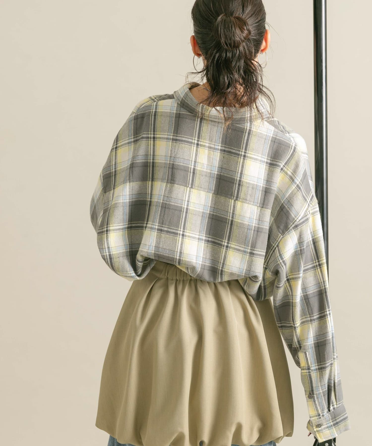 身長：160cm サイズ：one