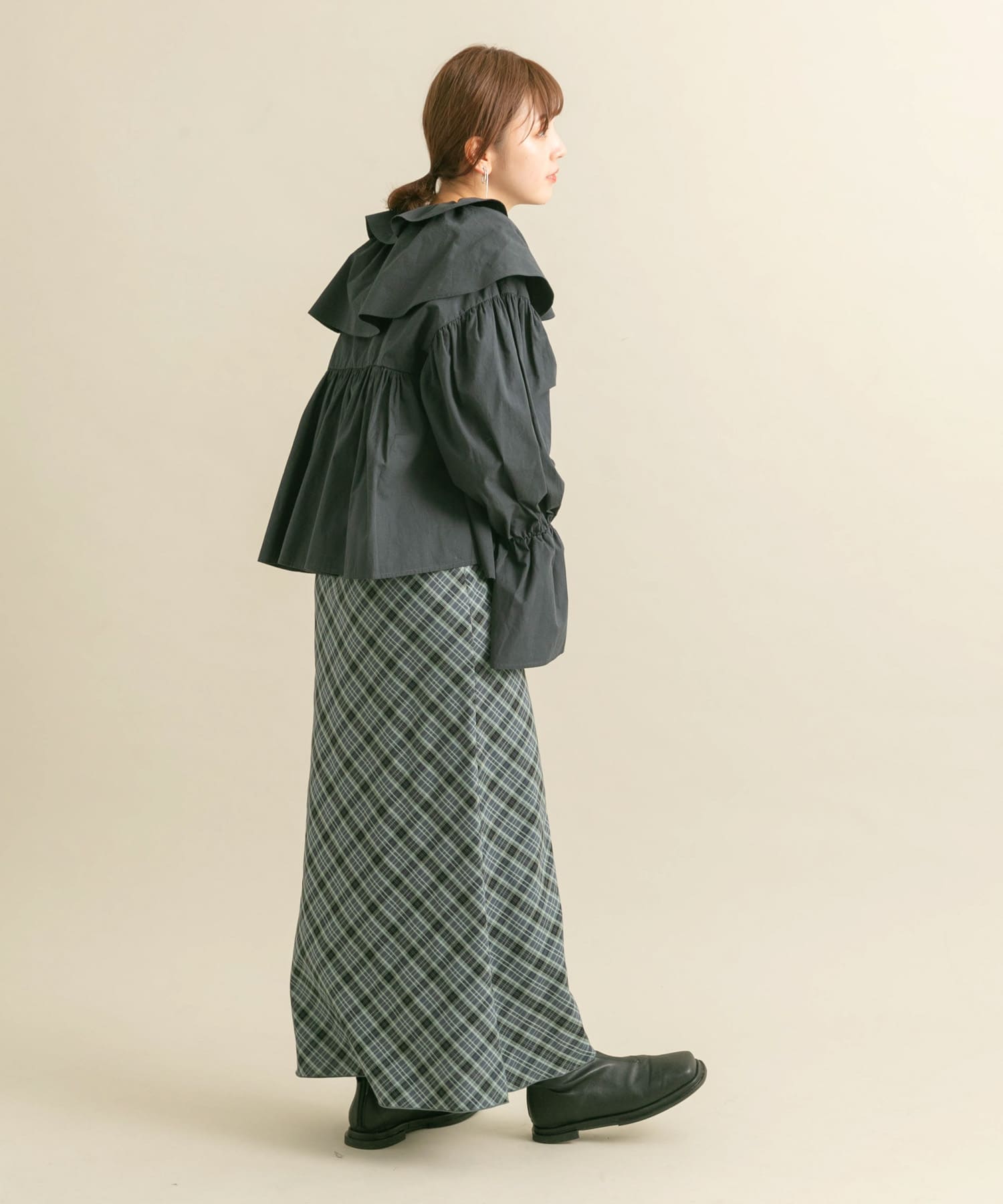 身長：160cm サイズ：one