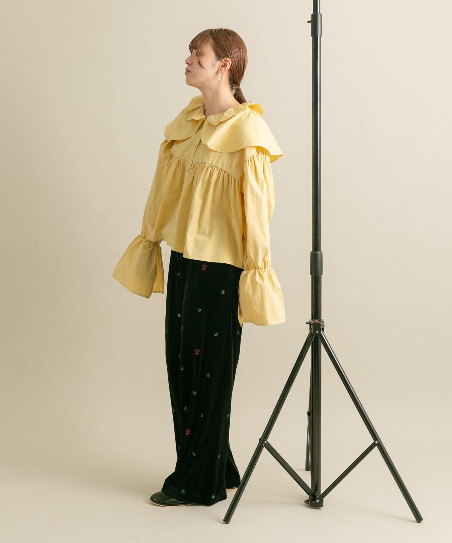 身長：160cm サイズ：one