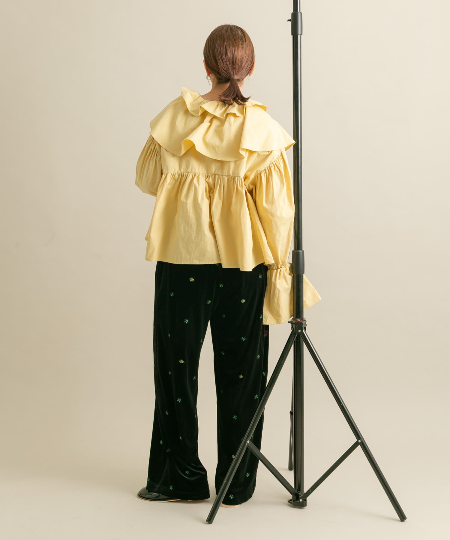 身長：160cm サイズ：one