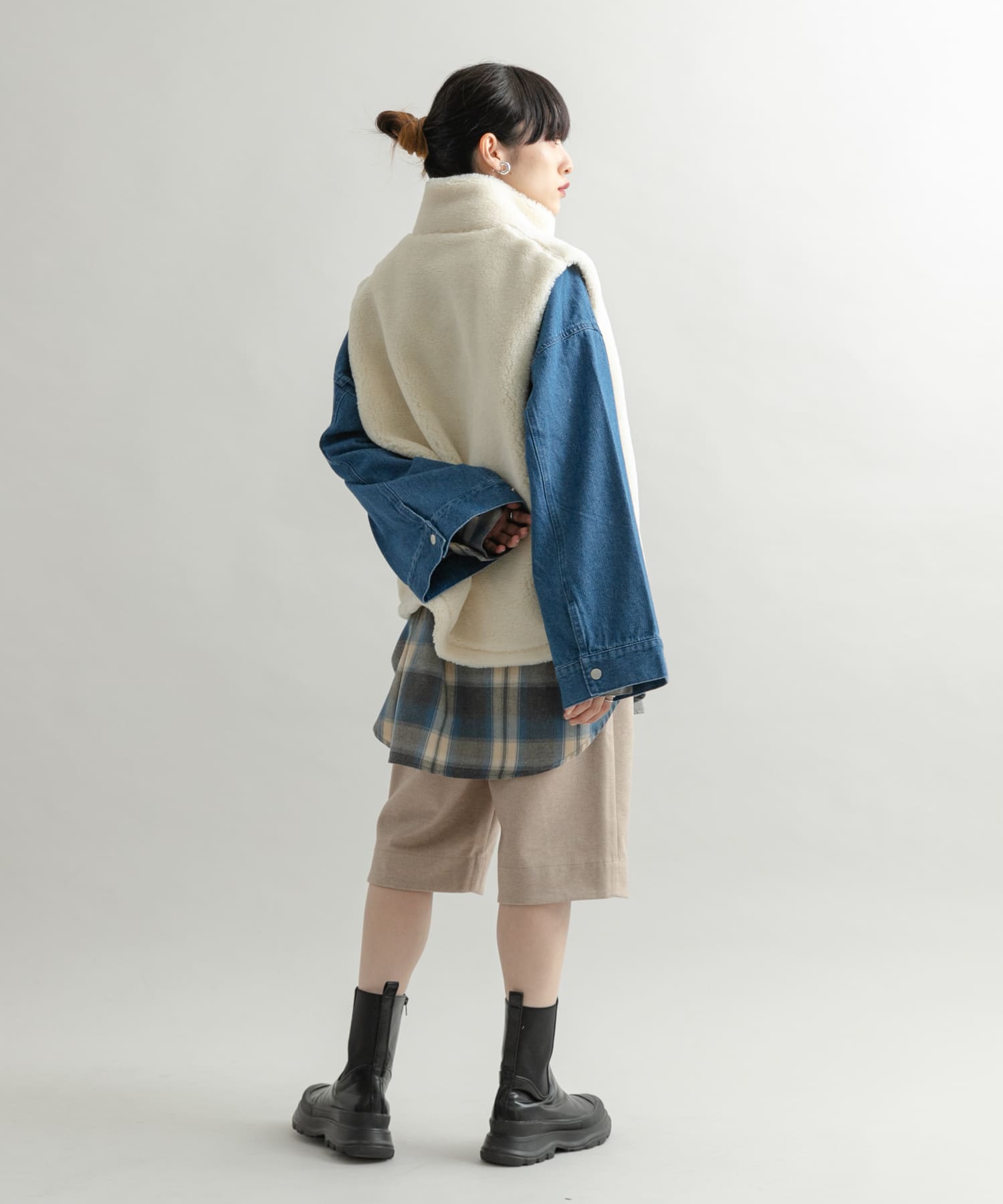 身長：160cm サイズ：one