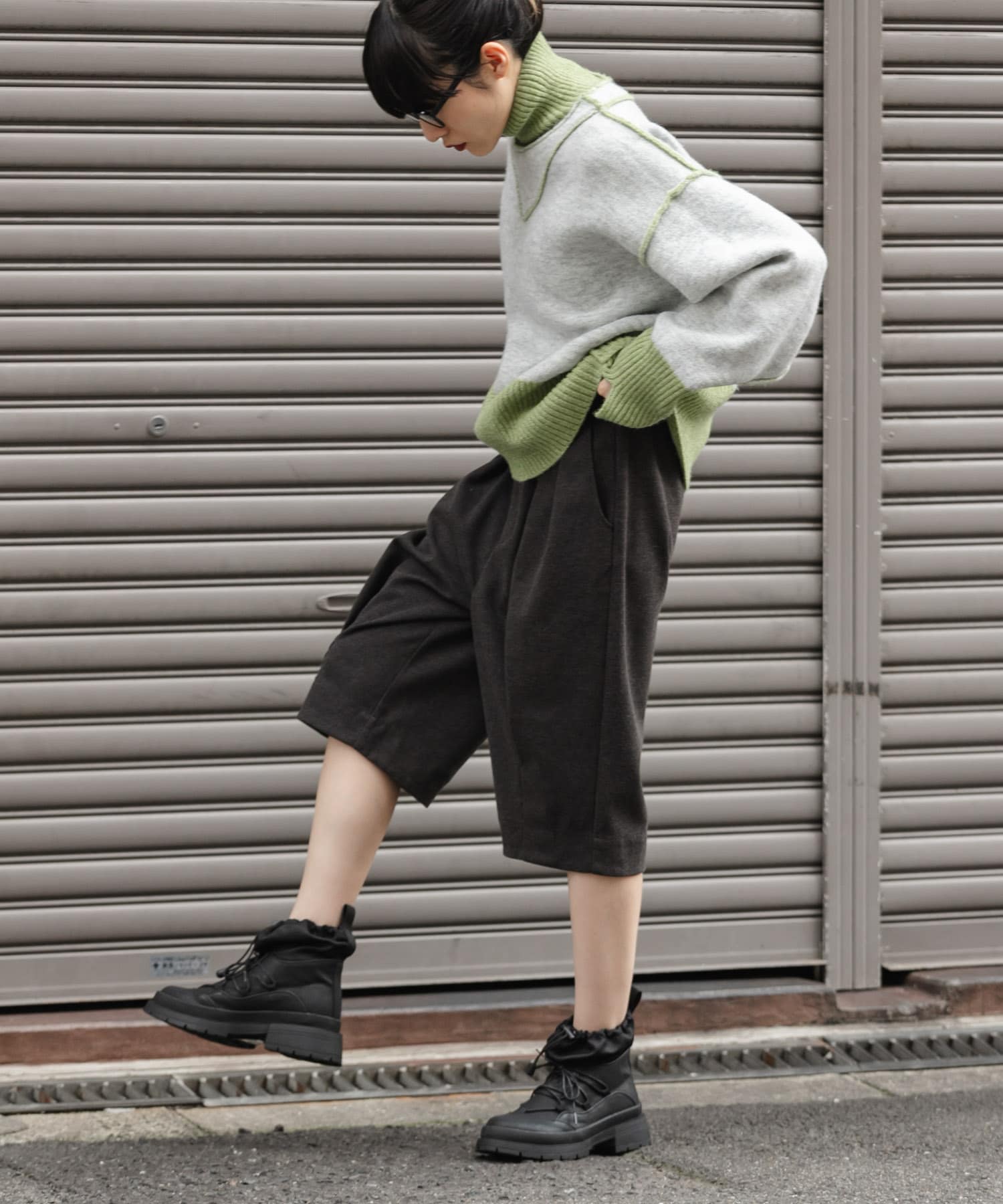 身長：160cm サイズ：one
