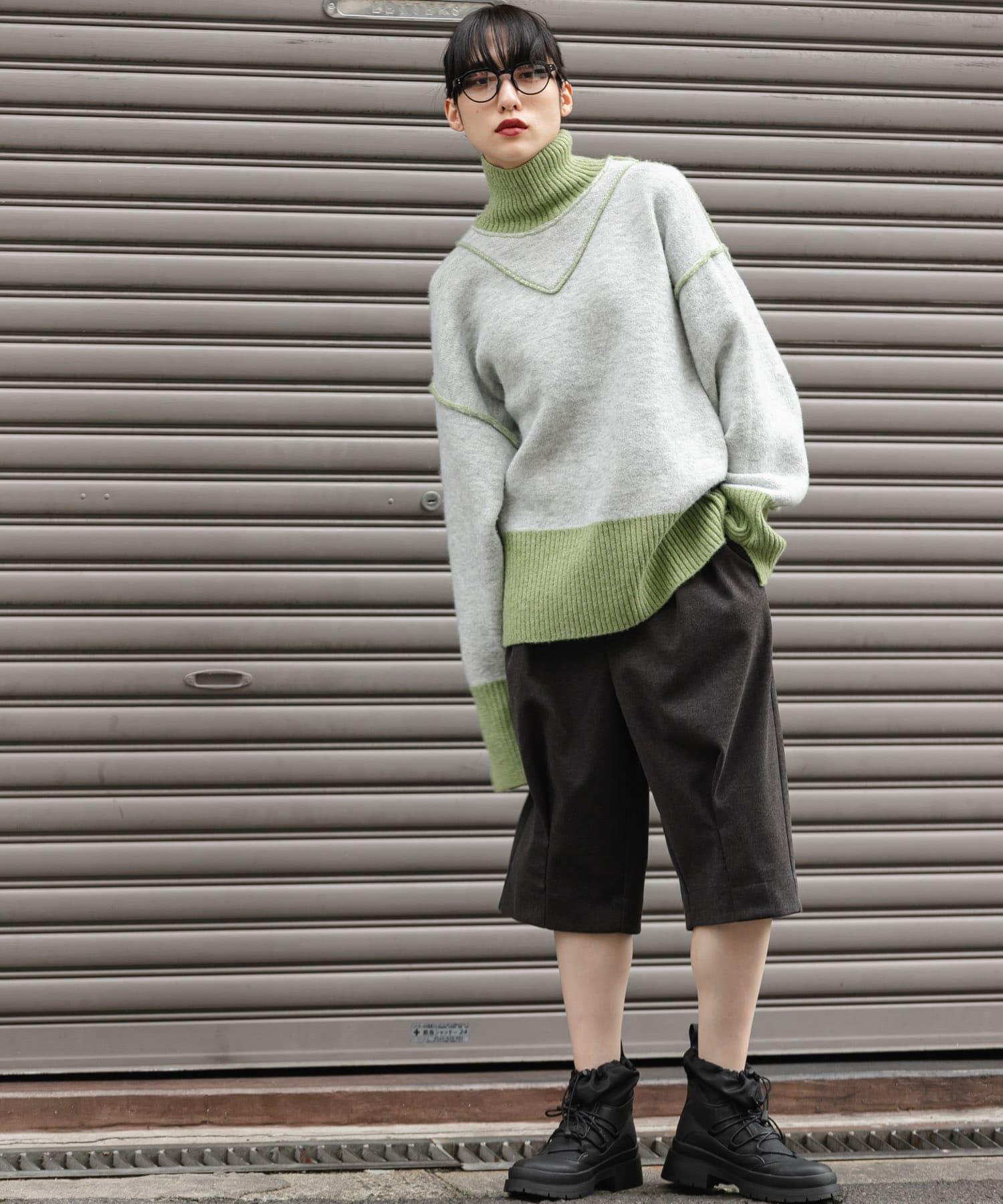 身長：160cm サイズ：one