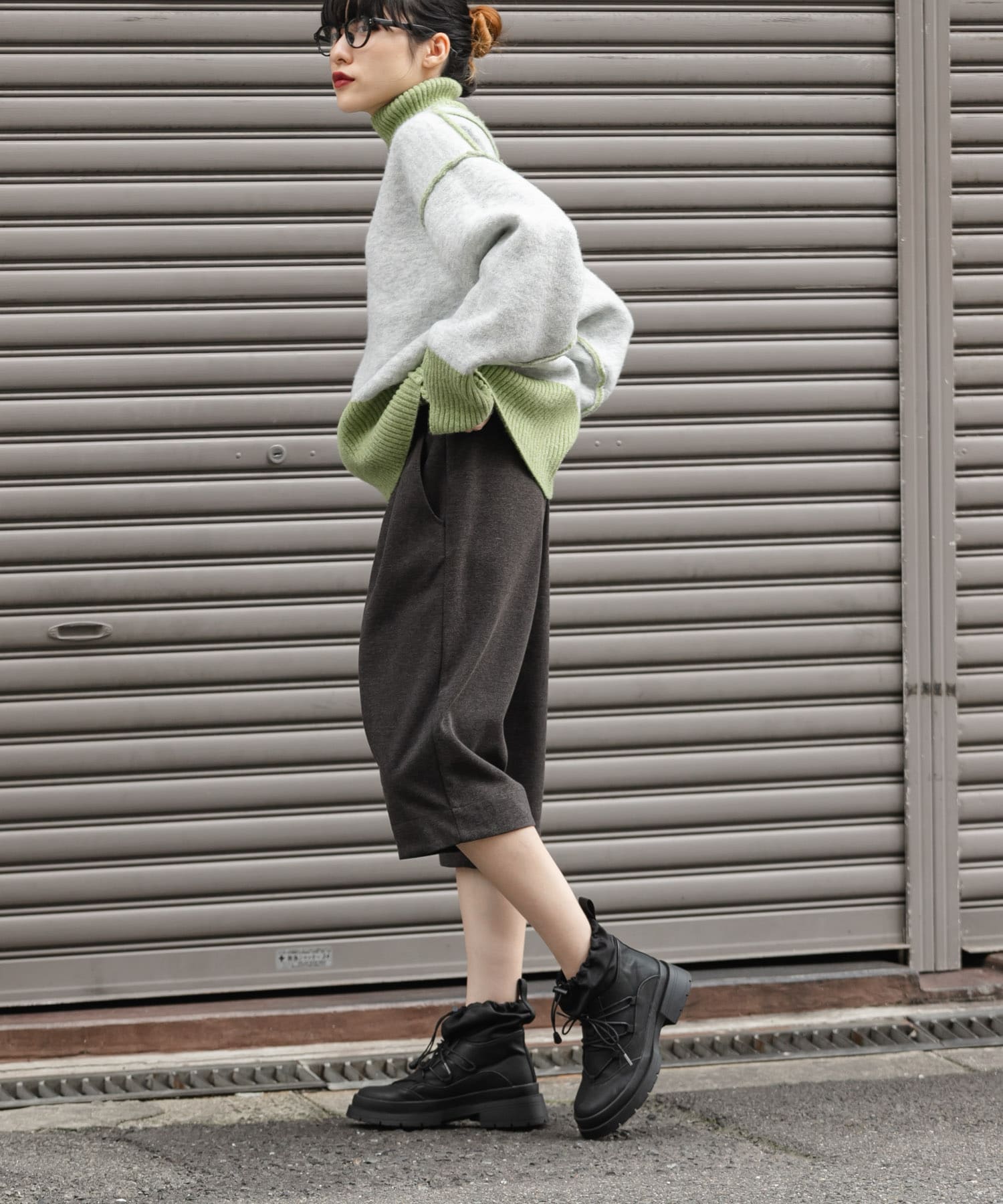 身長：160cm サイズ：one