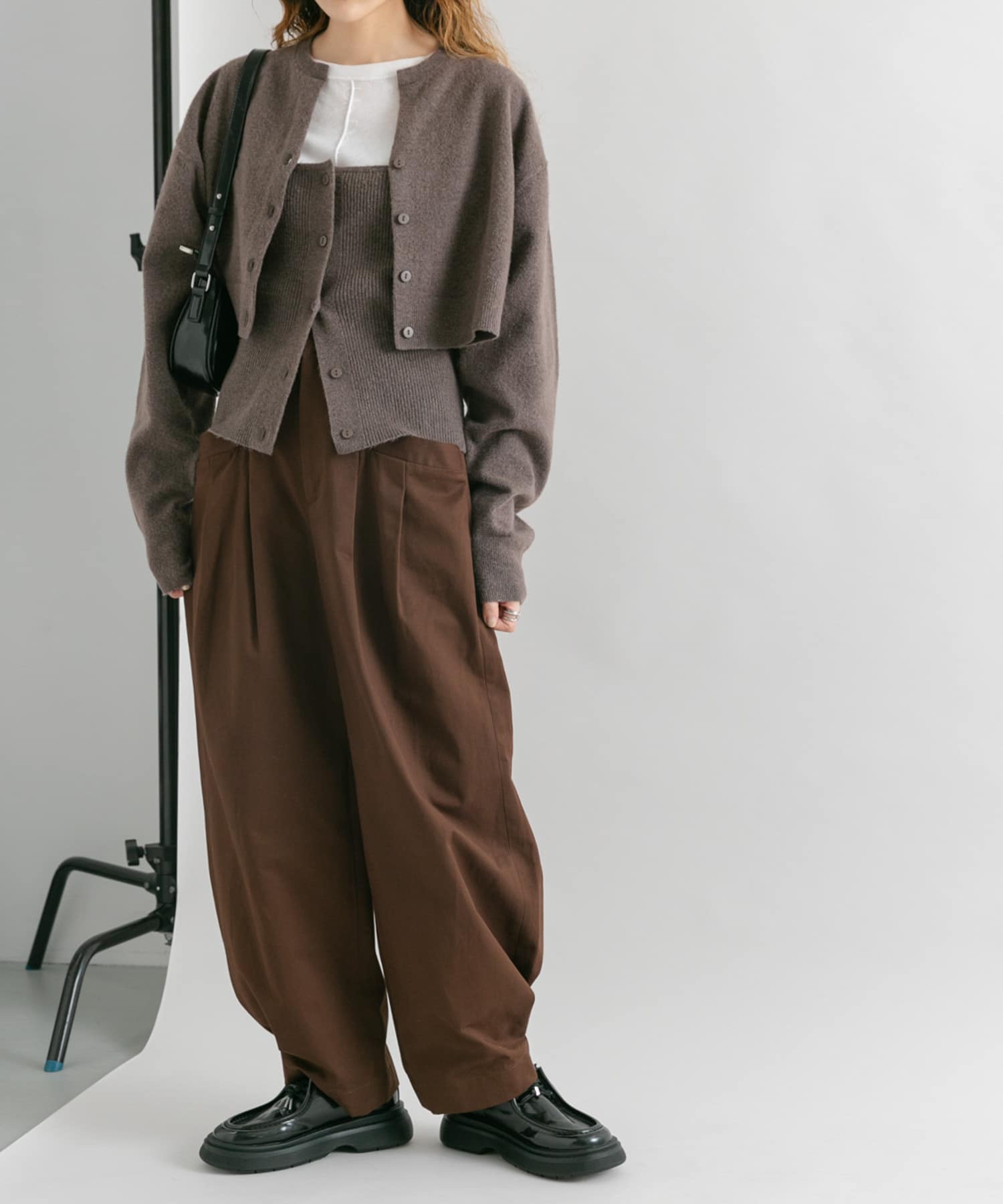 身長：160cm サイズ：one
