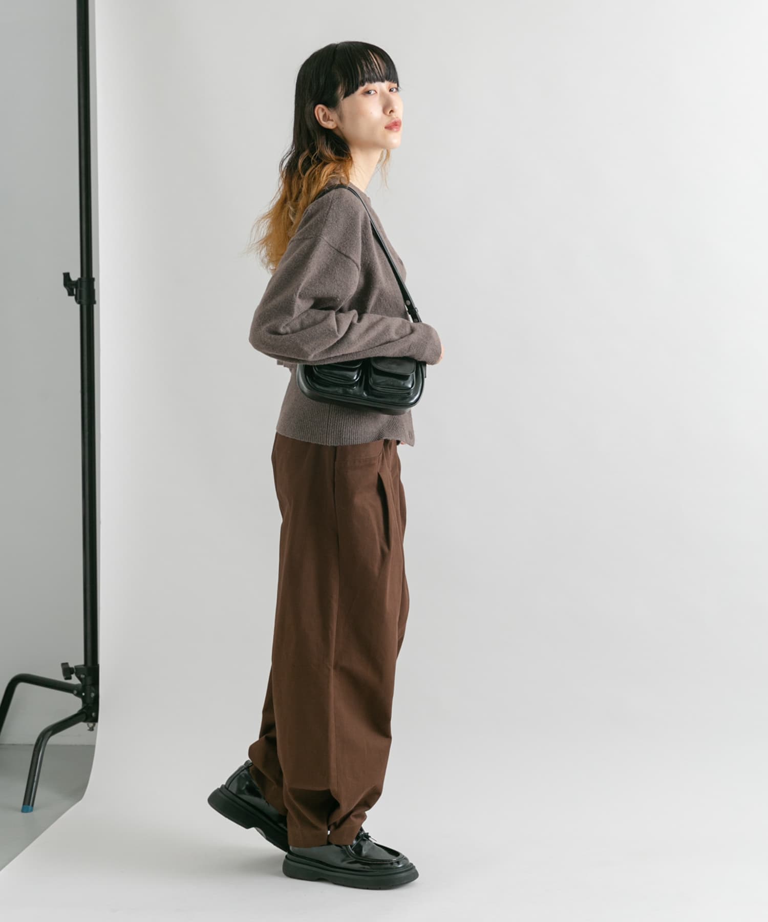 身長：160cm サイズ：one