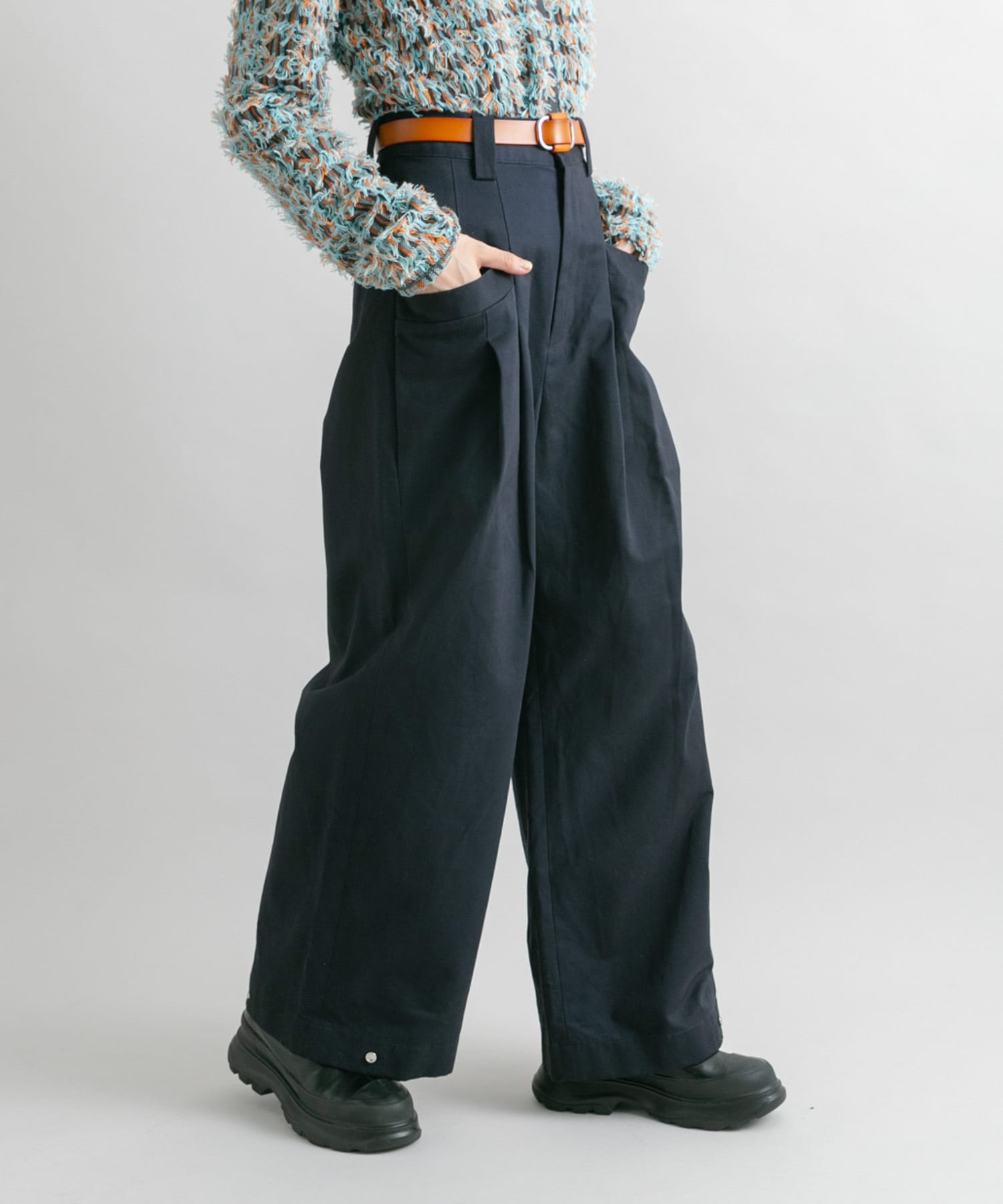 身長：160cm サイズ：one