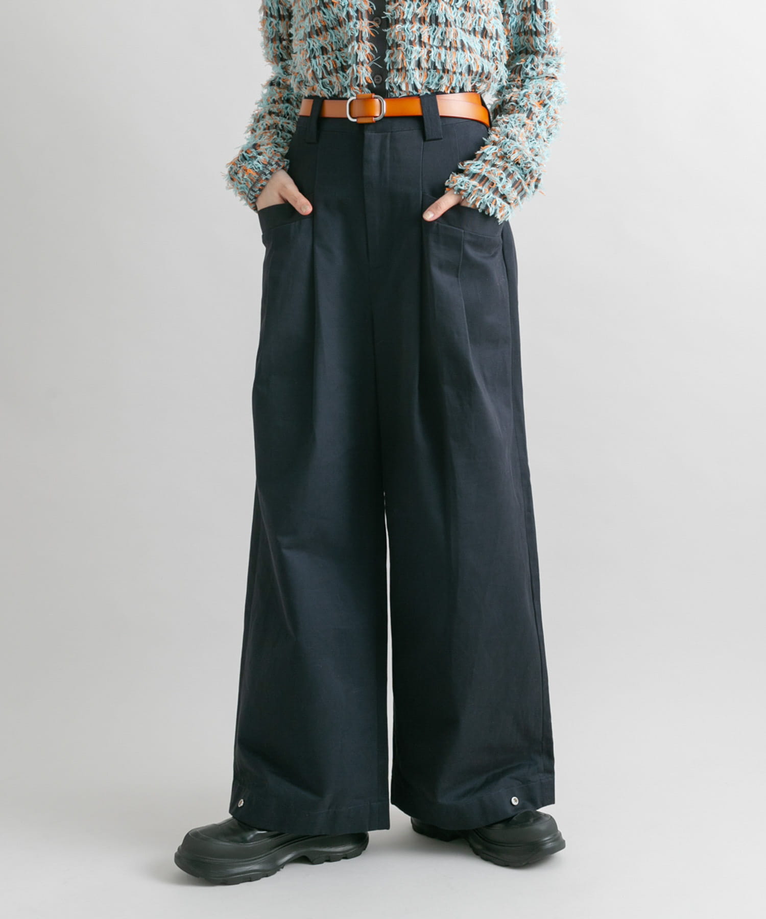 身長：160cm サイズ：one