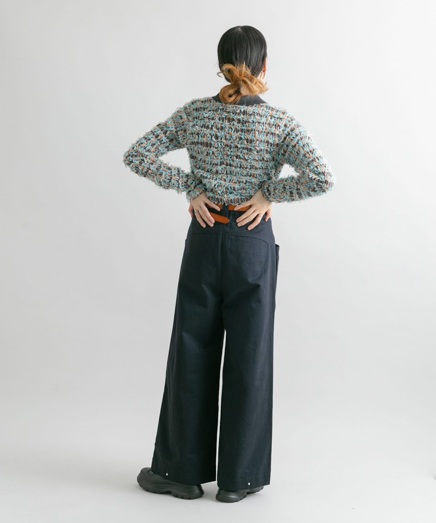 身長：160cm サイズ：one