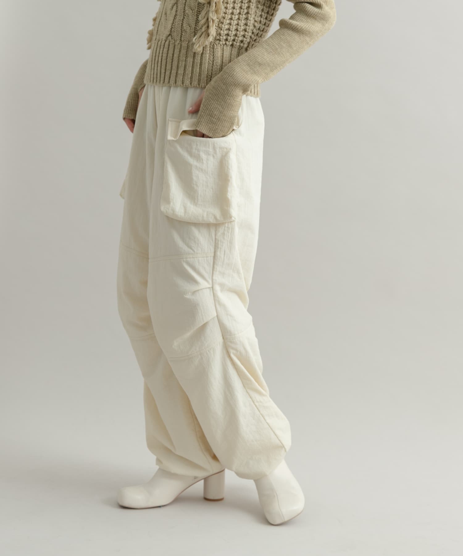 身長：160cm サイズ：one